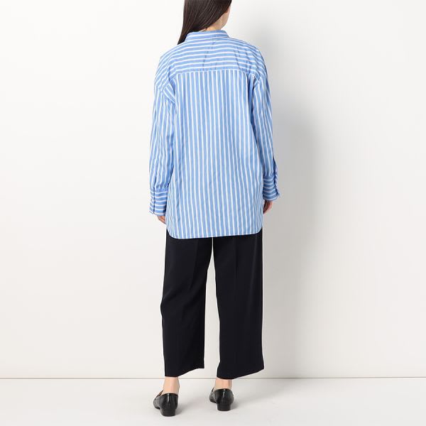 ストライプ柄シャツ