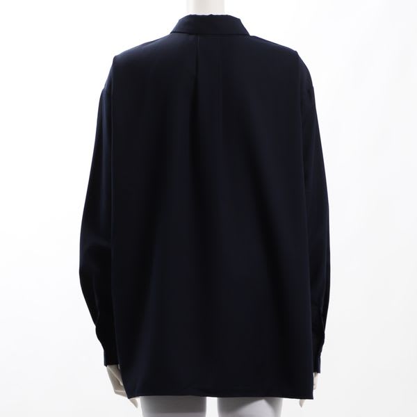 前開きシャツブラウス