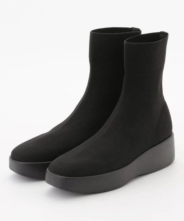 プラットフォーム ストレッチブーツ【ブラック】