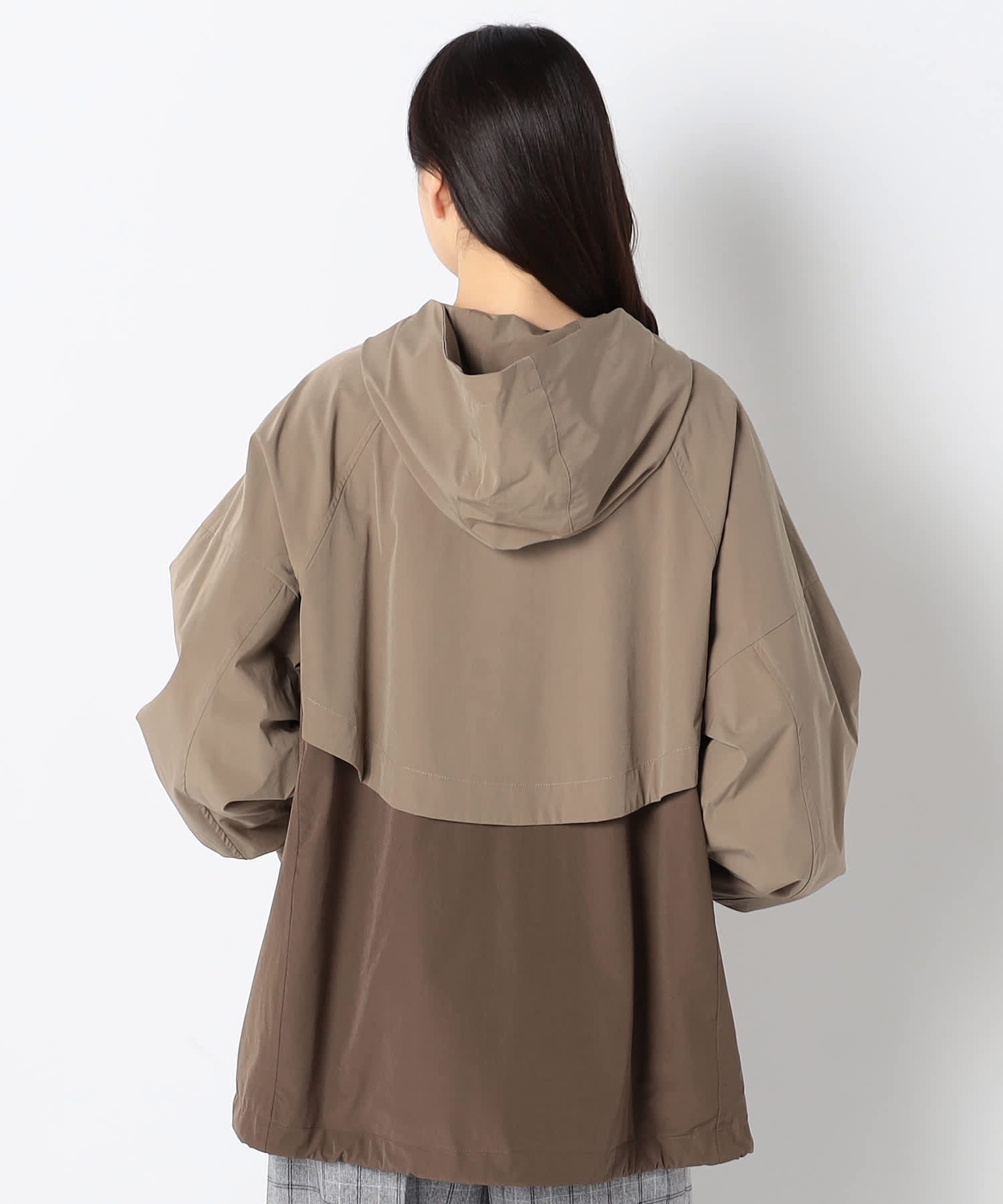 【特別価格20%OFF】シンプルフードアウター