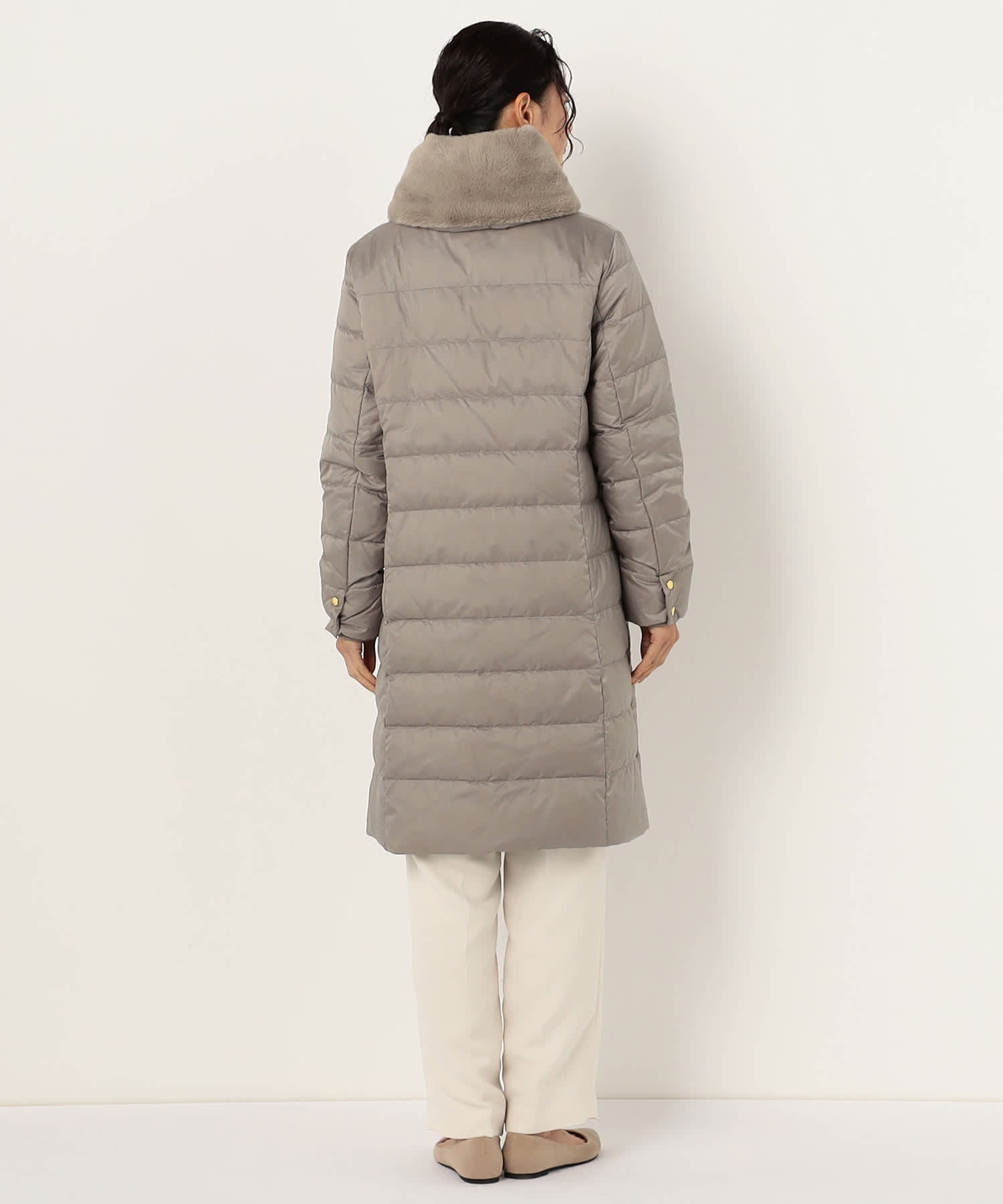 【特別価格20%OFF】ファーダウンコート