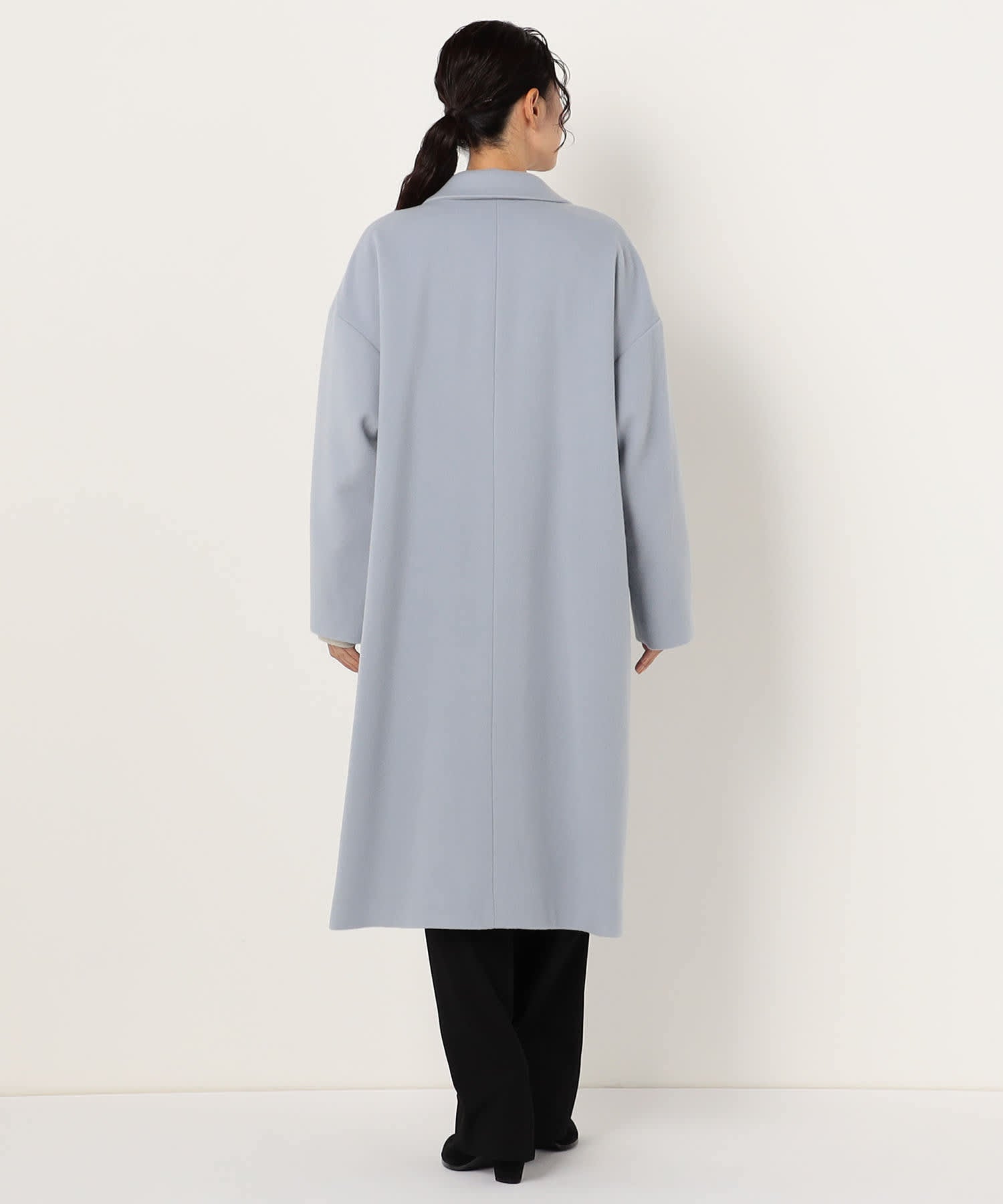 【特別価格20%OFF】シンプルゆるロングコート