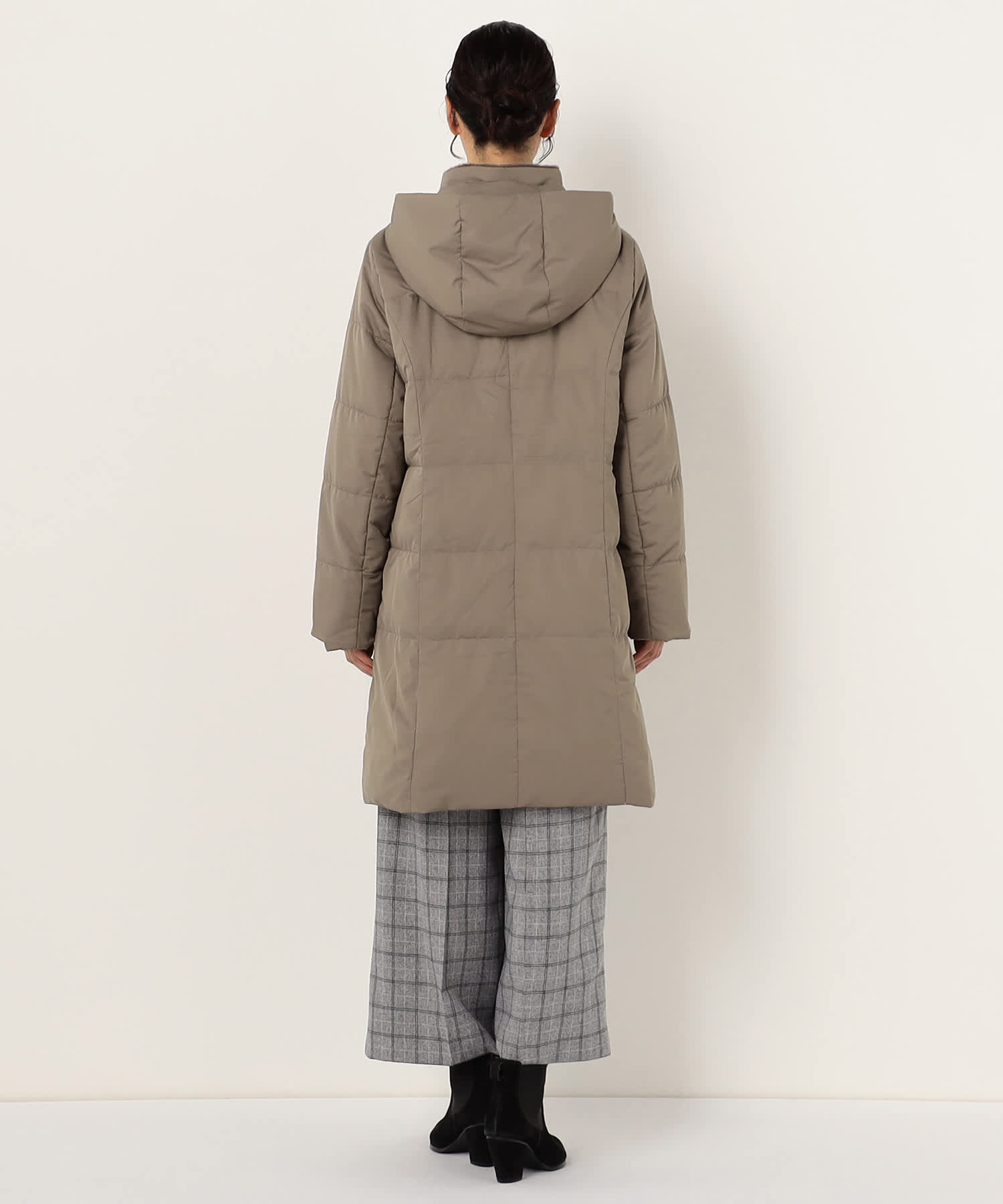 【特別価格20%OFF】ファー上品ダウンコート