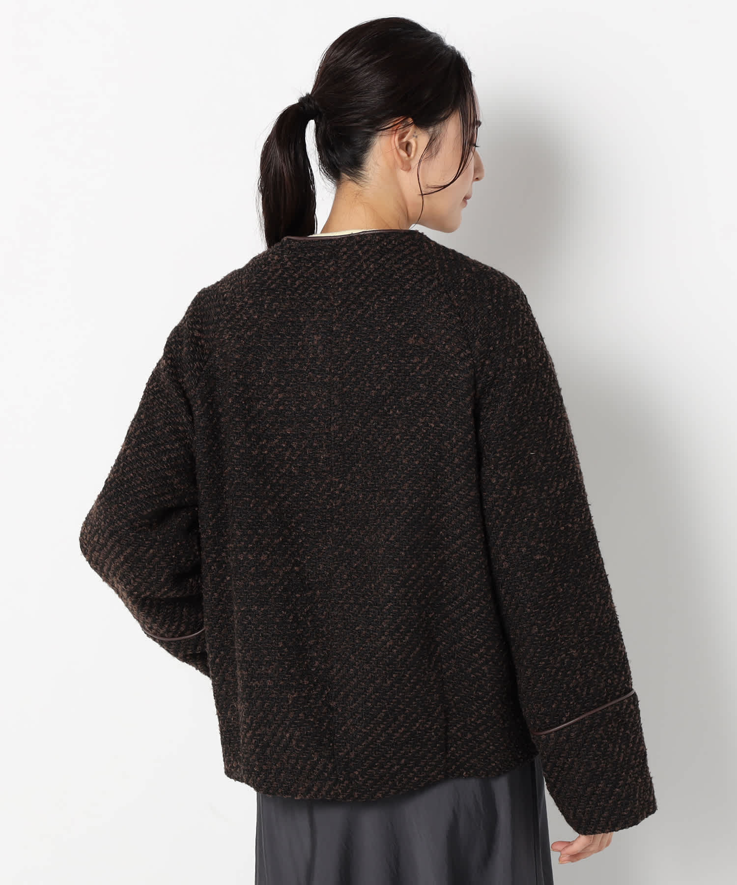 【特別価格20%OFF】ツイード上品ジャケット