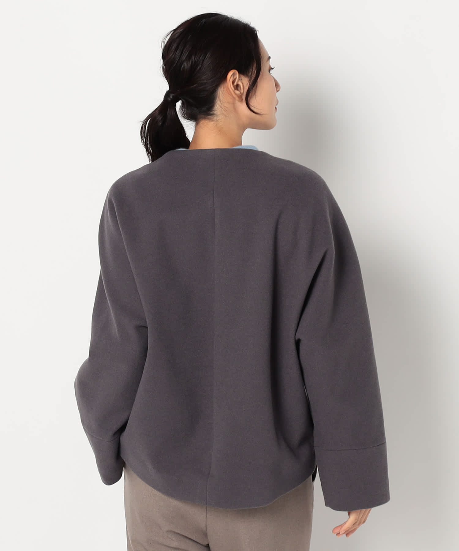 【特別価格20%OFF】シンプルジップジャケット