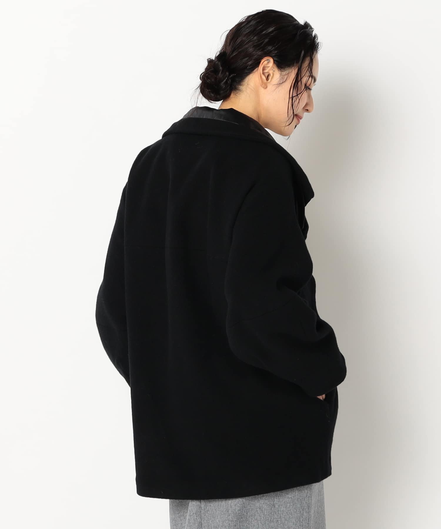 【特別価格20%OFF】レザーエレガントコート