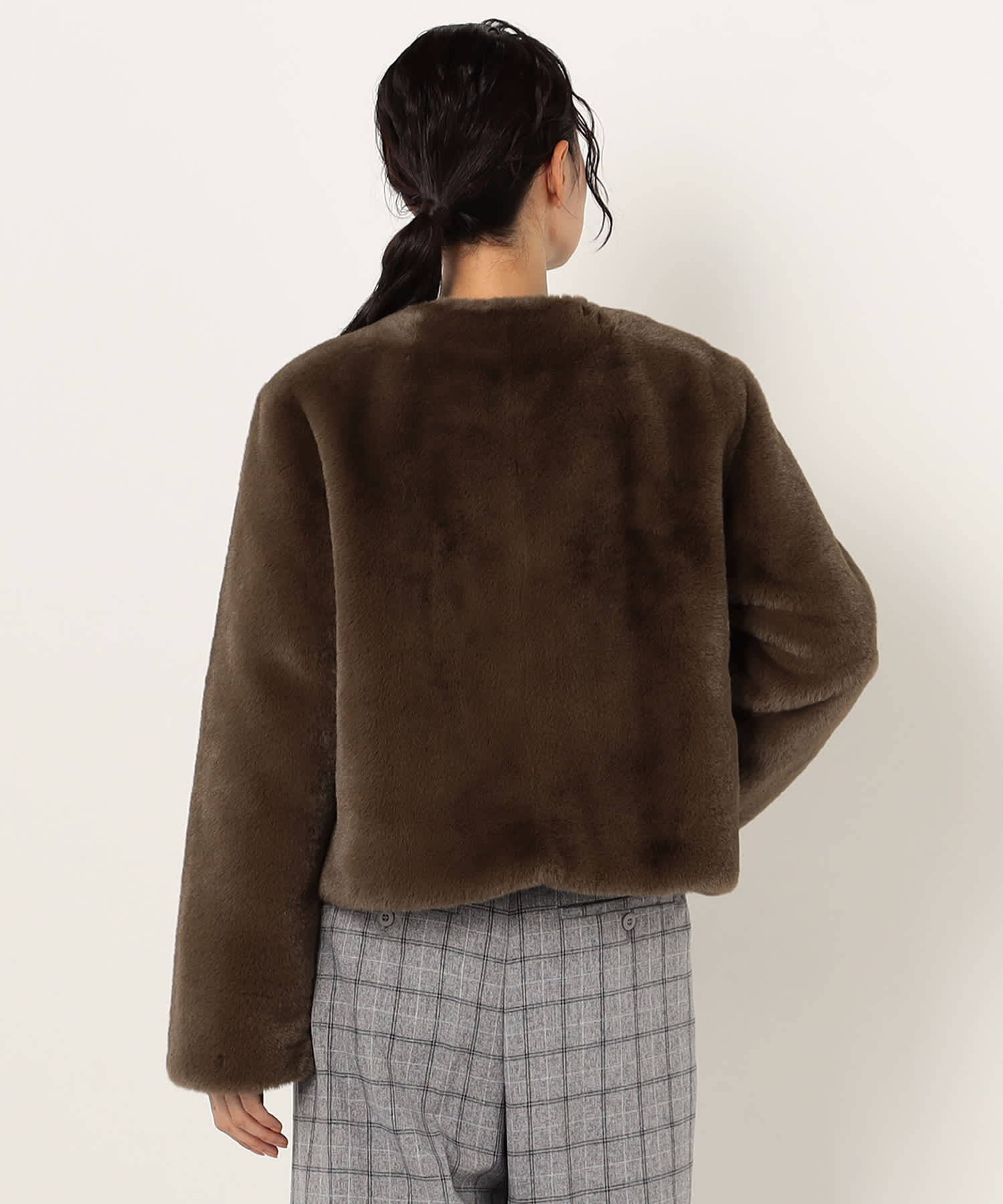 【特別価格20%OFF】ファー軽やかジャケット