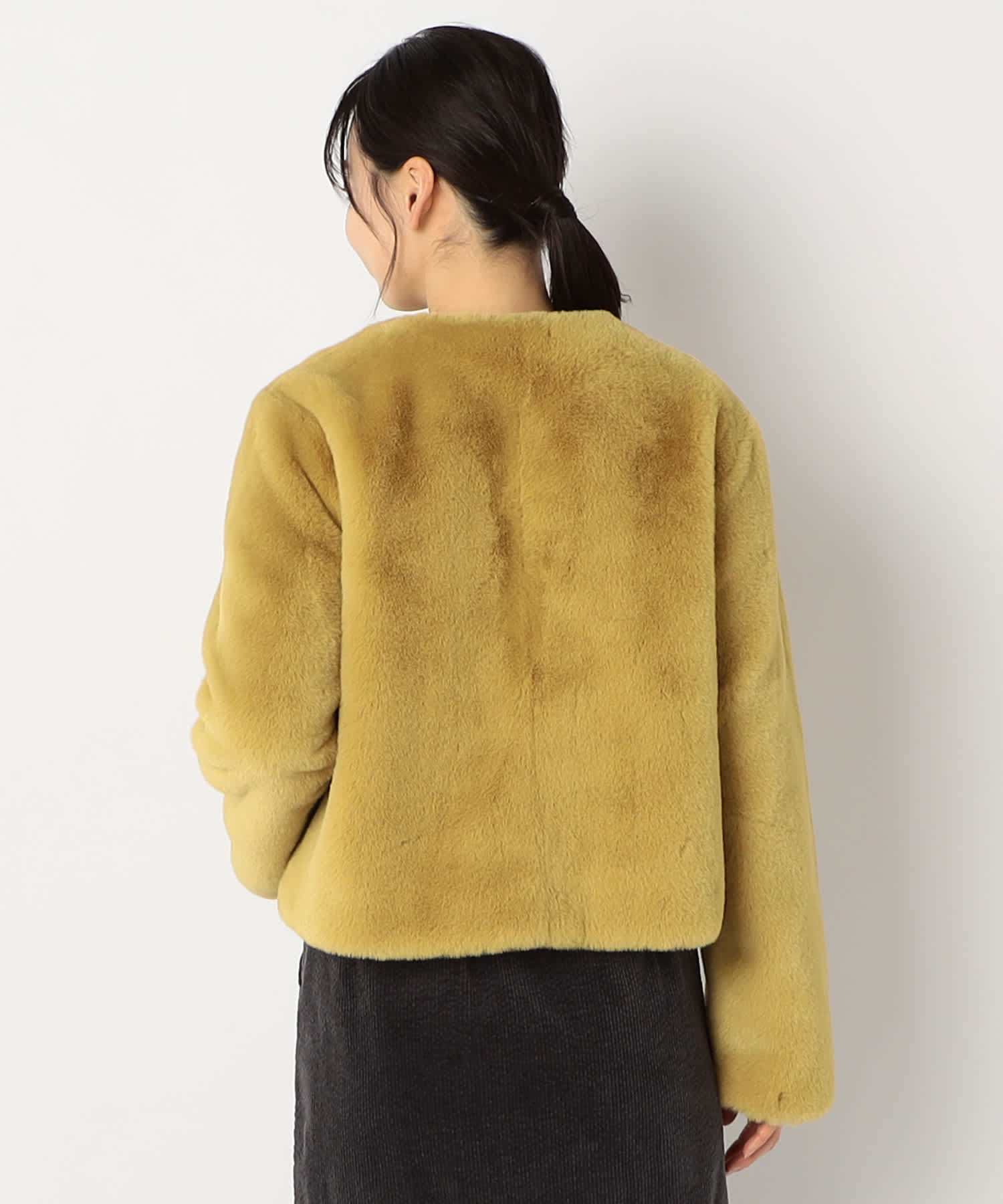 【特別価格20%OFF】ファー軽やかジャケット