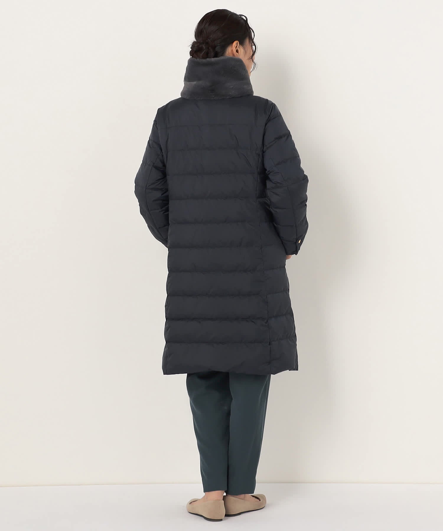 【特別価格20%OFF】ファーダウンコート