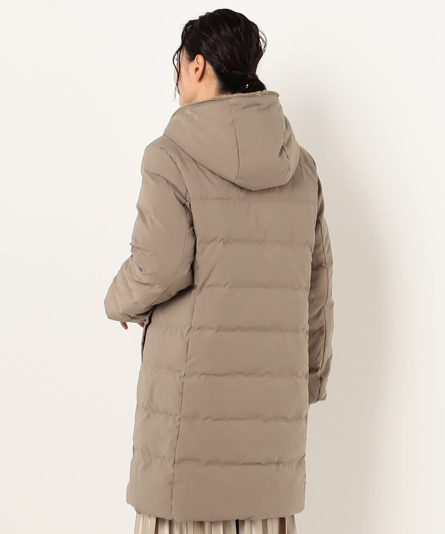 【特別価格20%OFF】シンプルなファーダウン