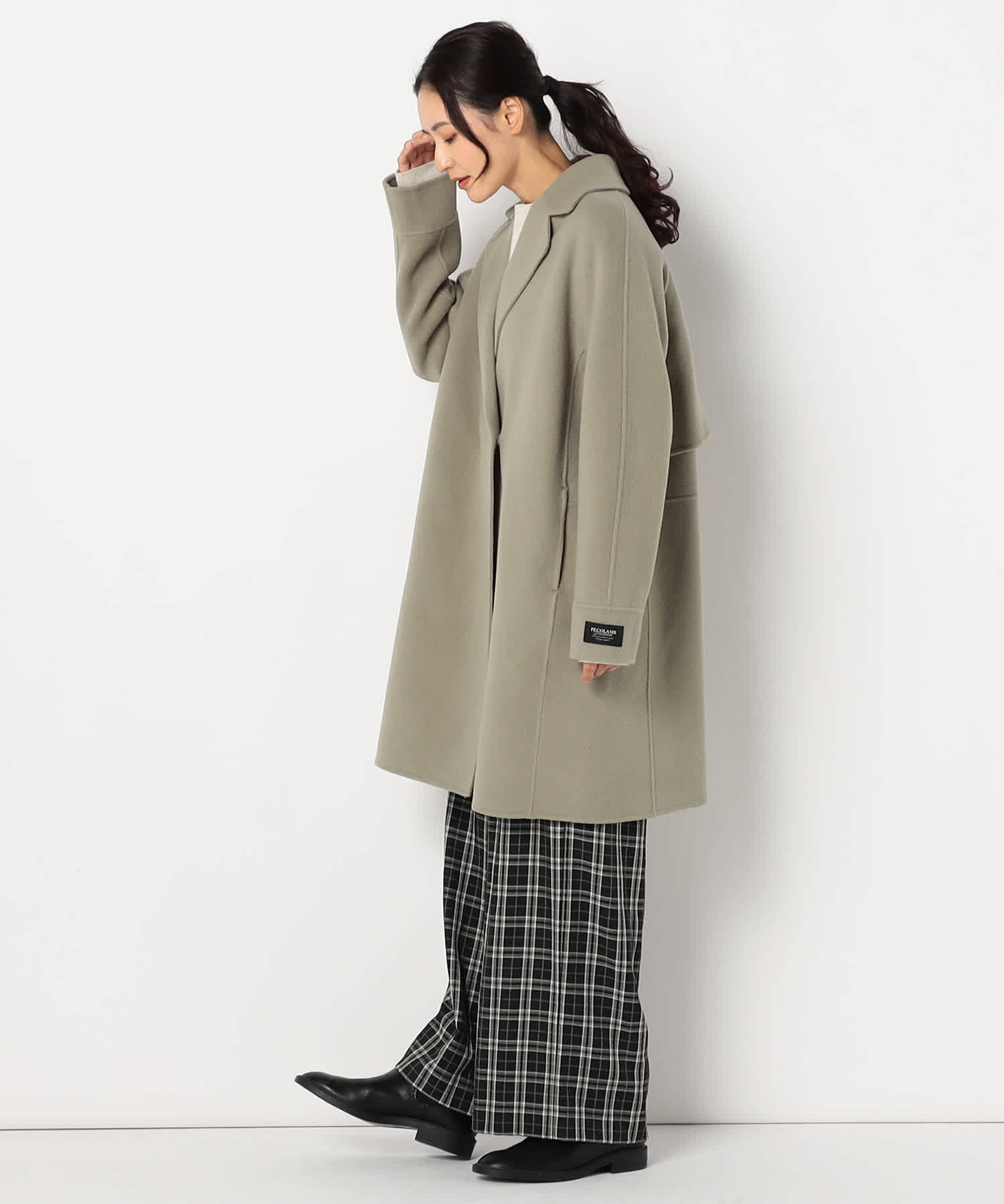 【特別価格20%OFF】ウールエレガントコート