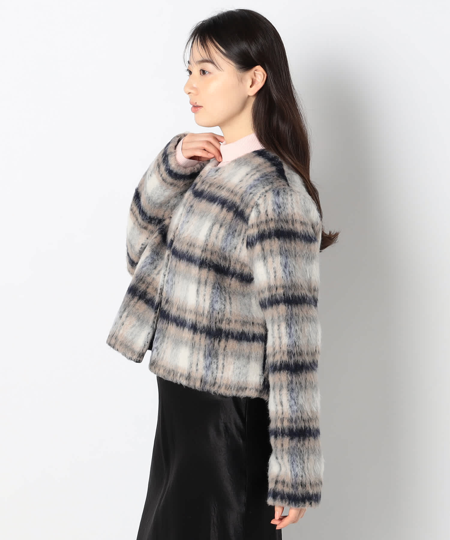 【特別価格20%OFF】ファー上品ジャケット