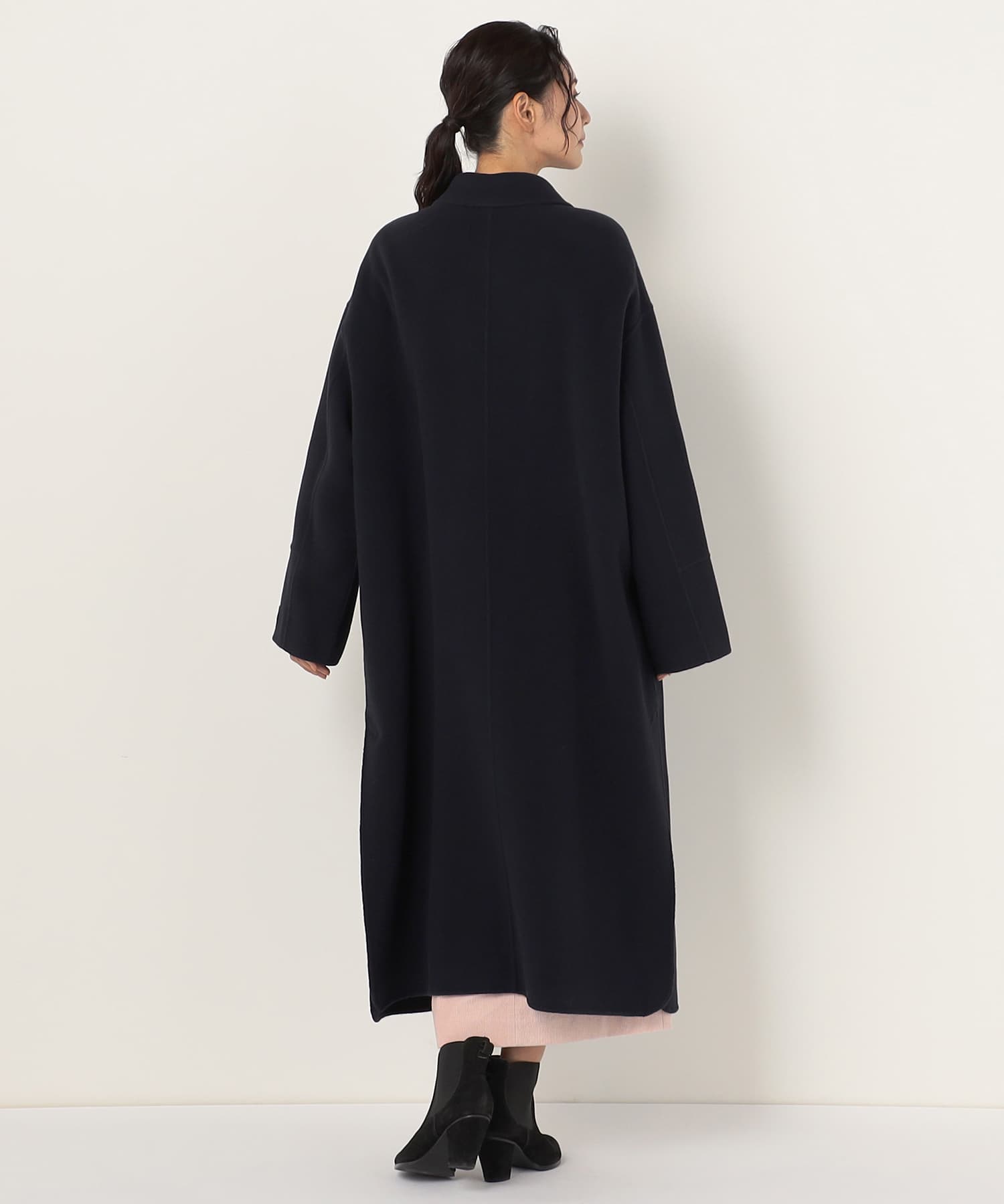 【特別価格20%OFF】上品シンプルロングコート