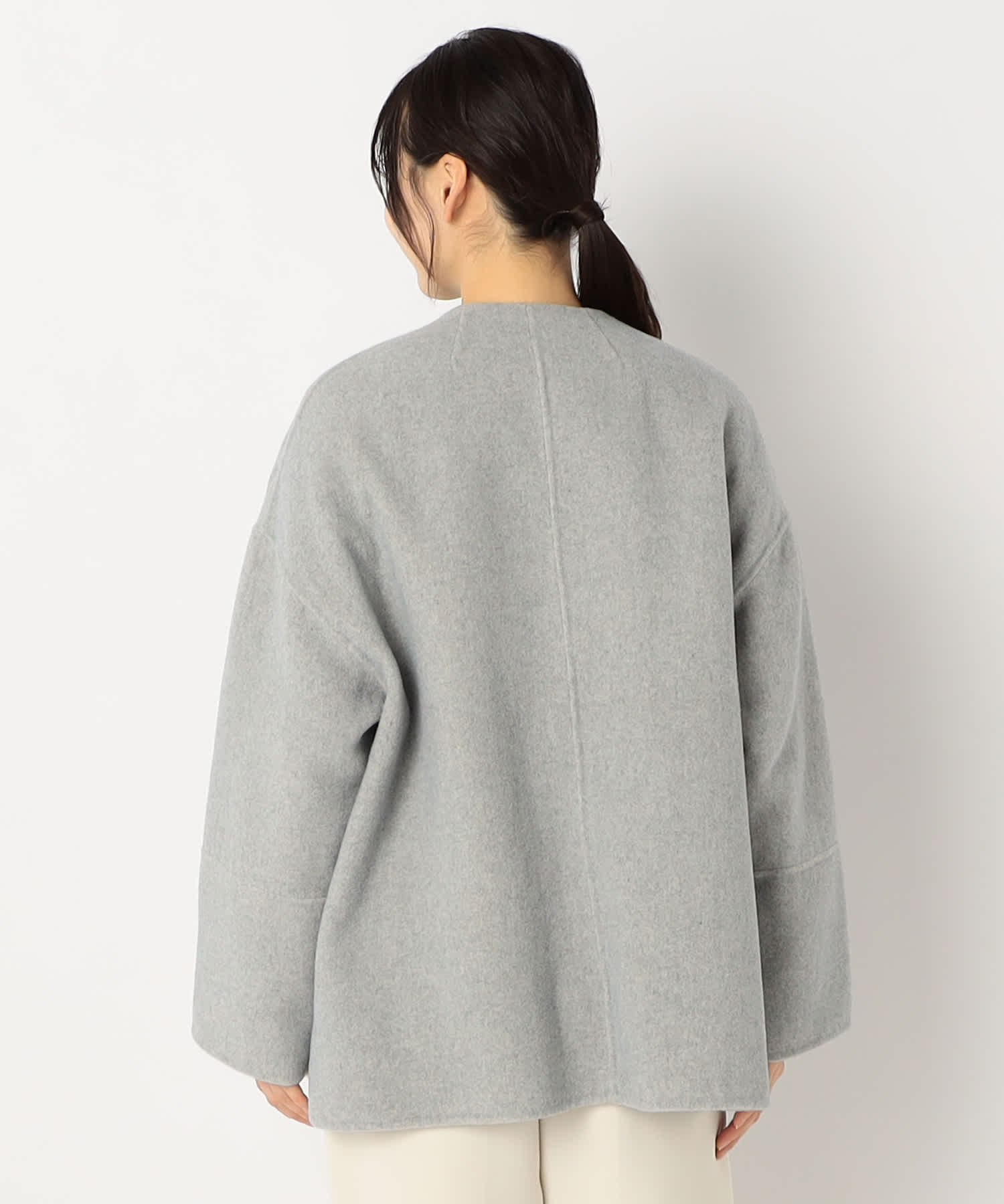 【特別価格20%OFF】ファーシンプルアウター