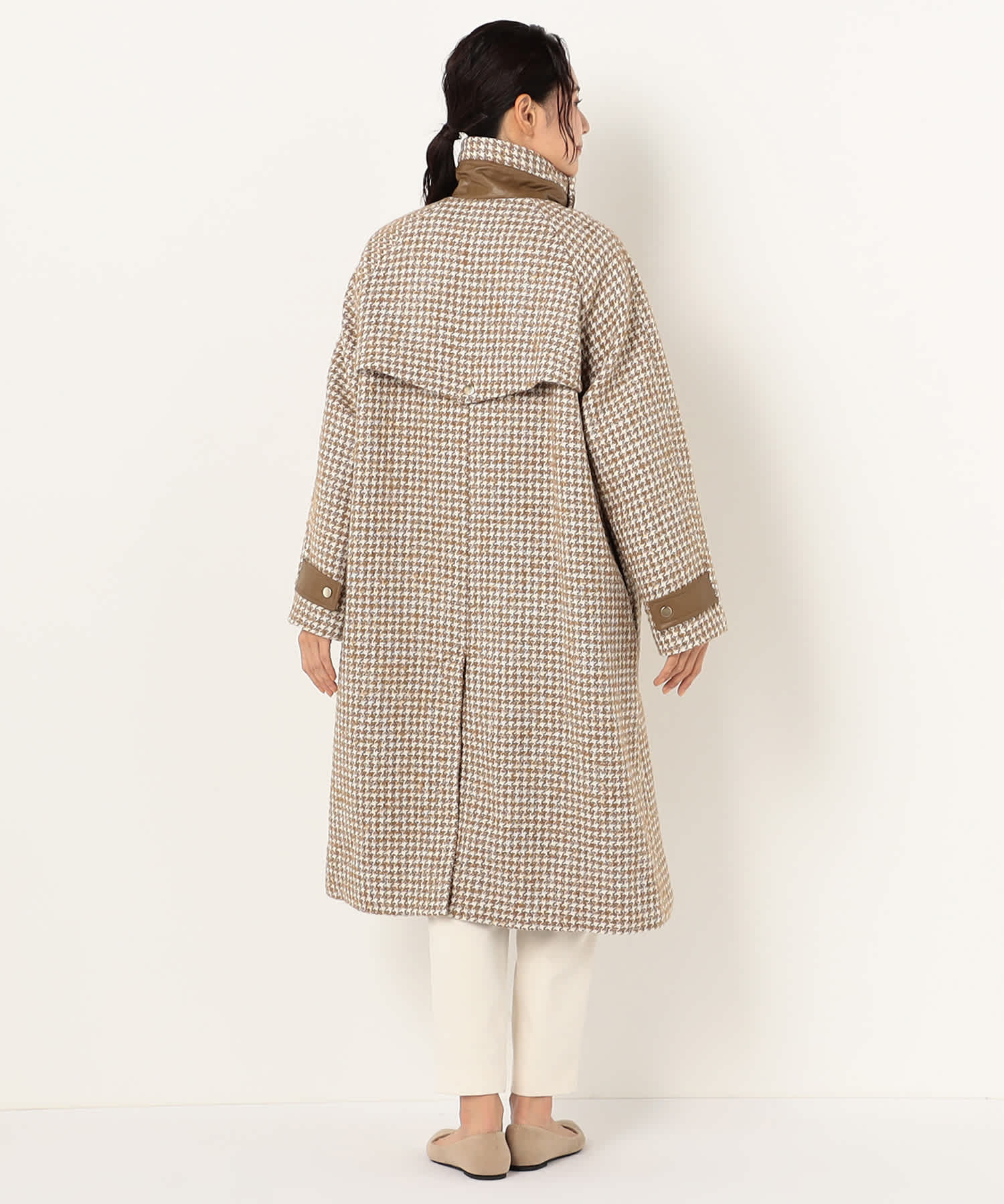 【特別価格20%OFF】上品シンプルロングコート