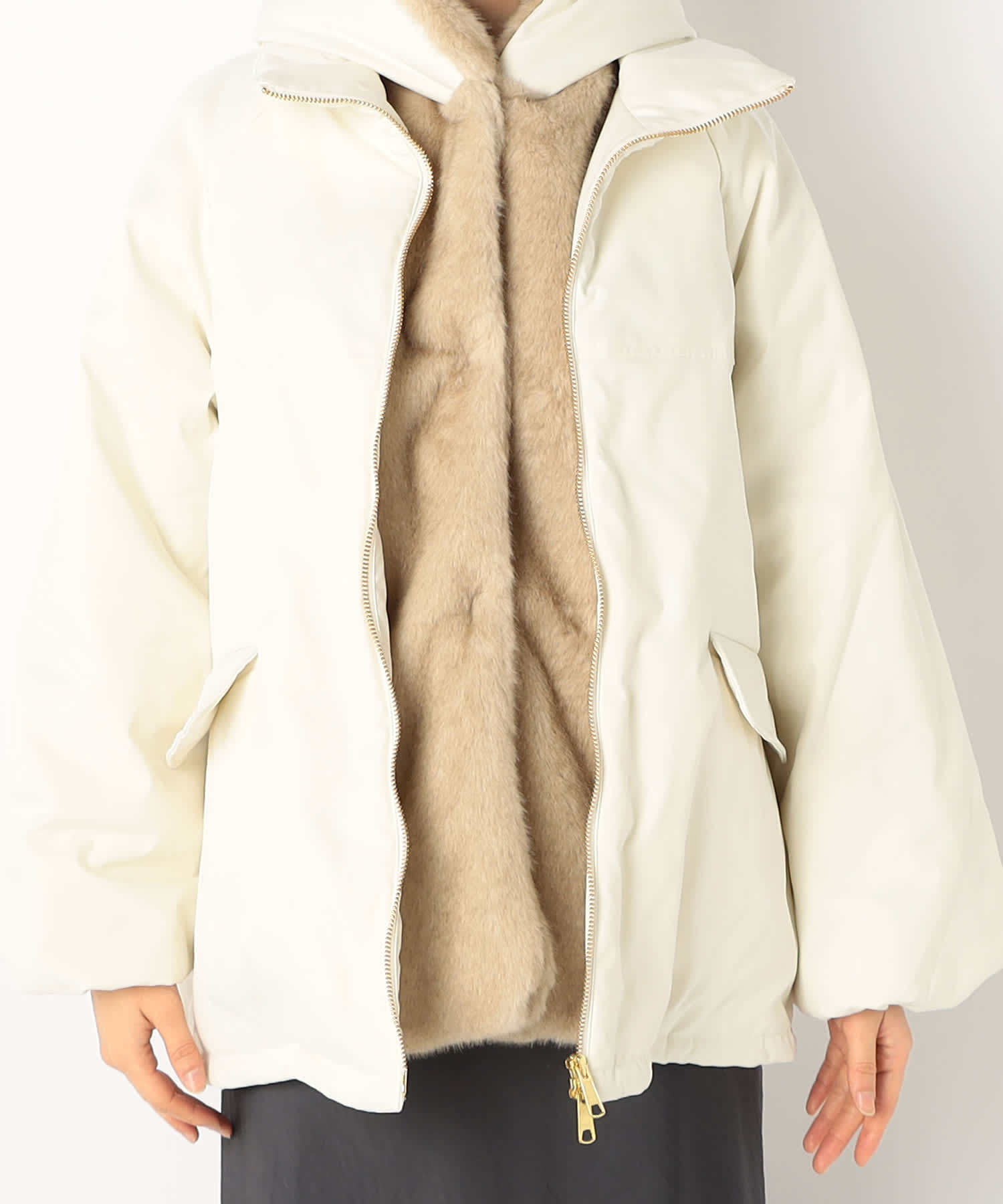 【特別価格20%OFF】ファーエレガントアウター