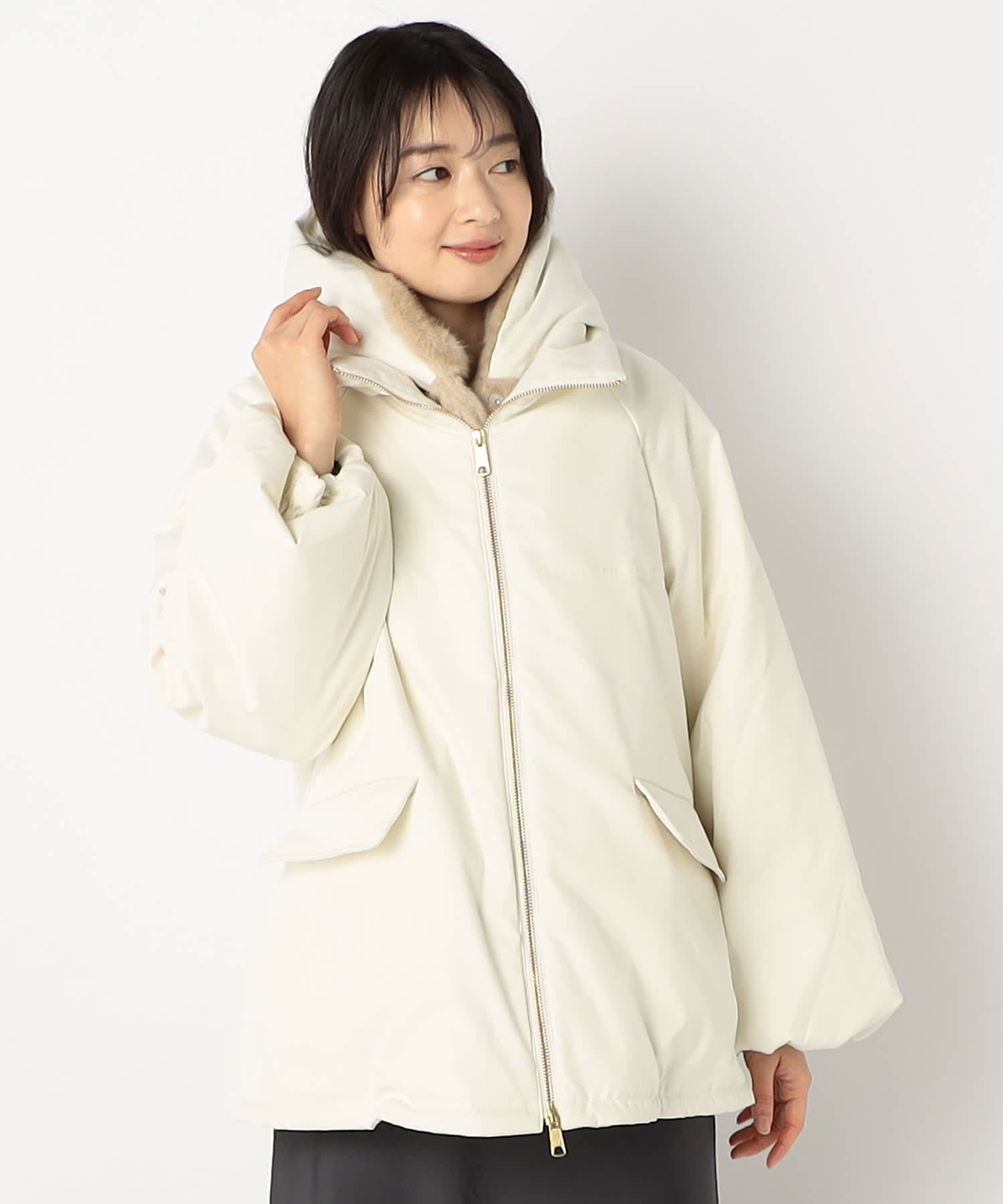 【特別価格20%OFF】ファーエレガントアウター