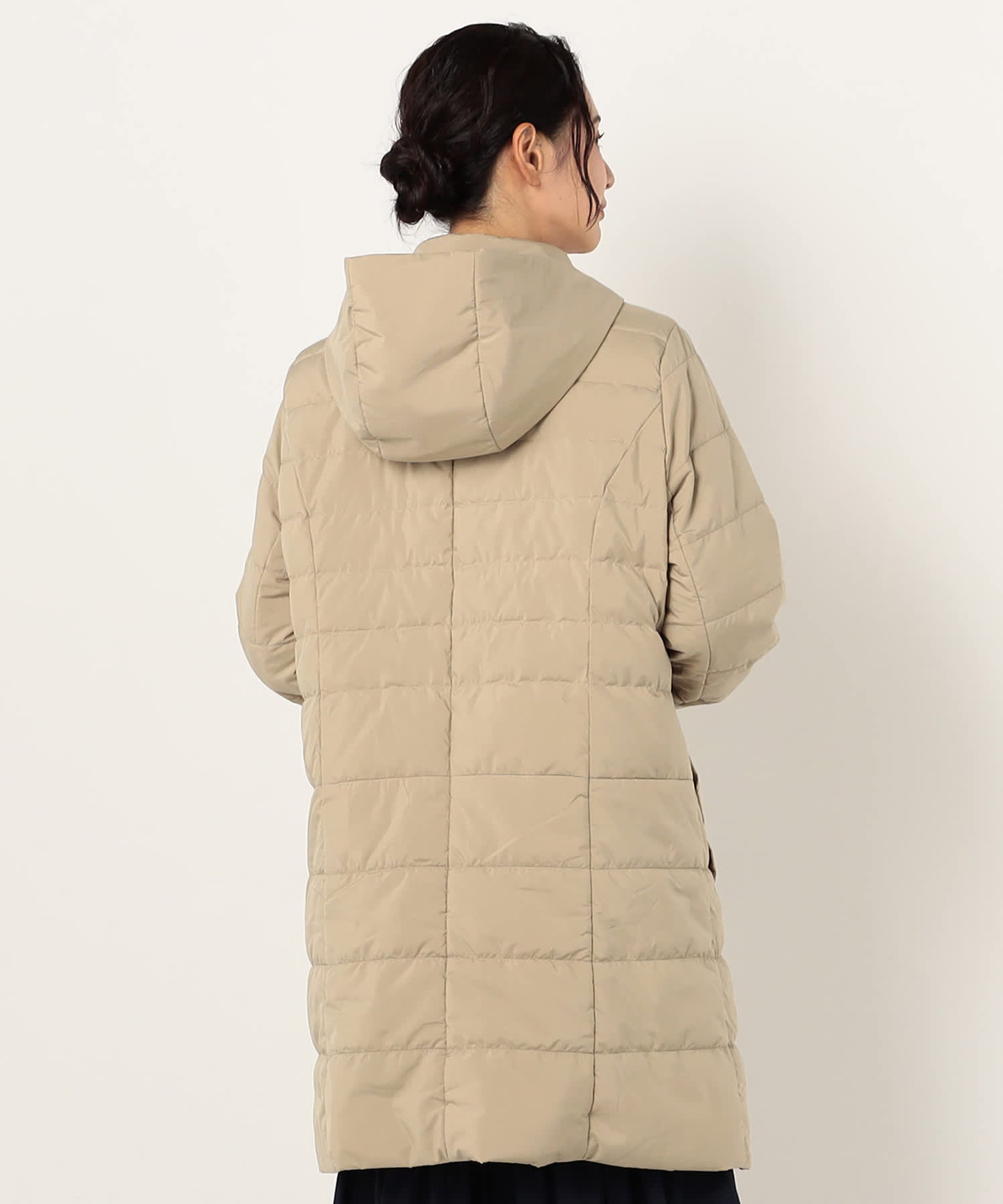 【特別価格20%OFF】上品フードダウンコート