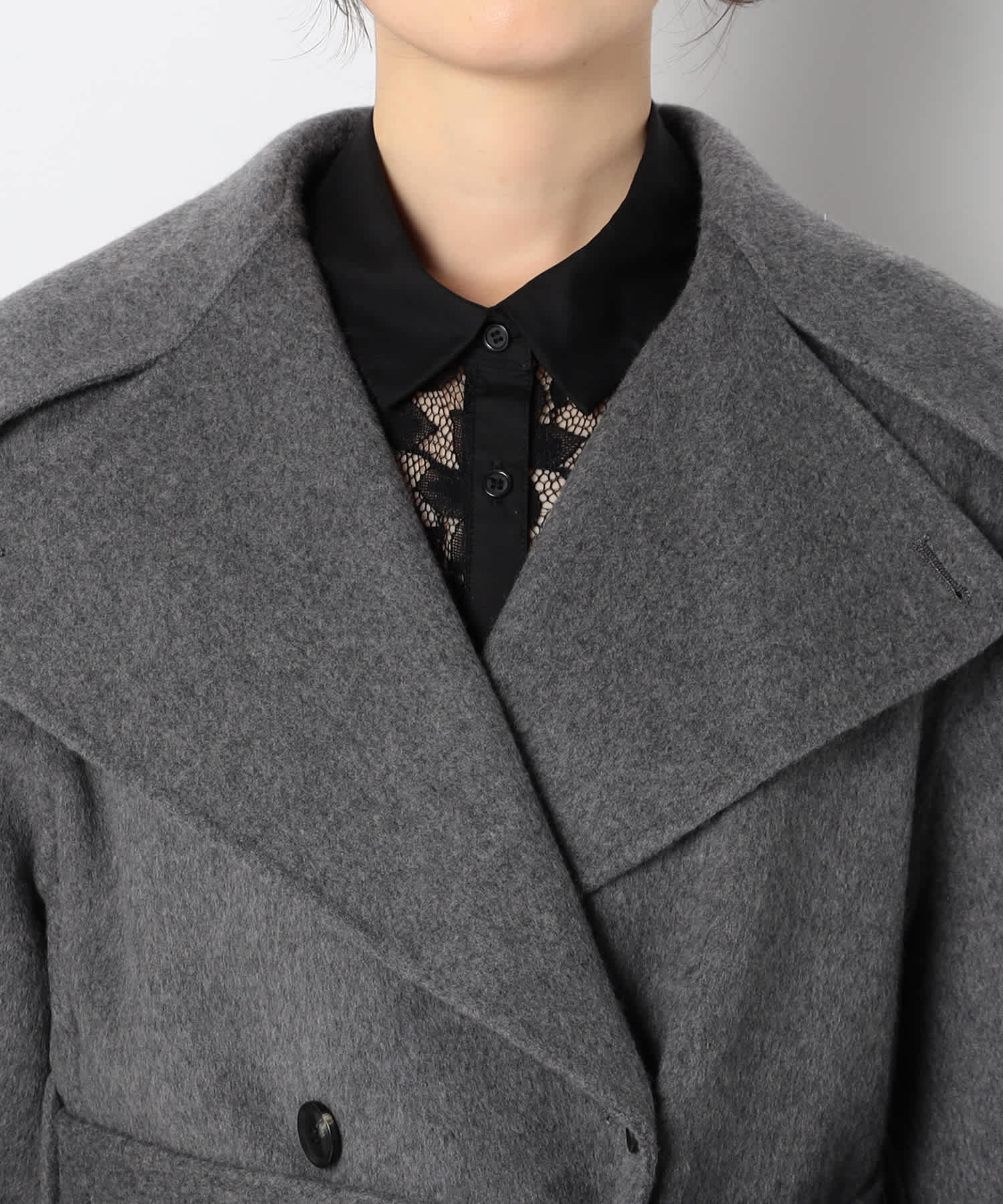 【特別価格20%OFF】ウールエレガントコート