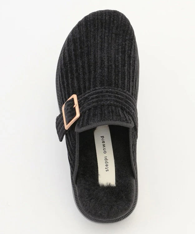 厚底クロッグシューズ【ブラック】