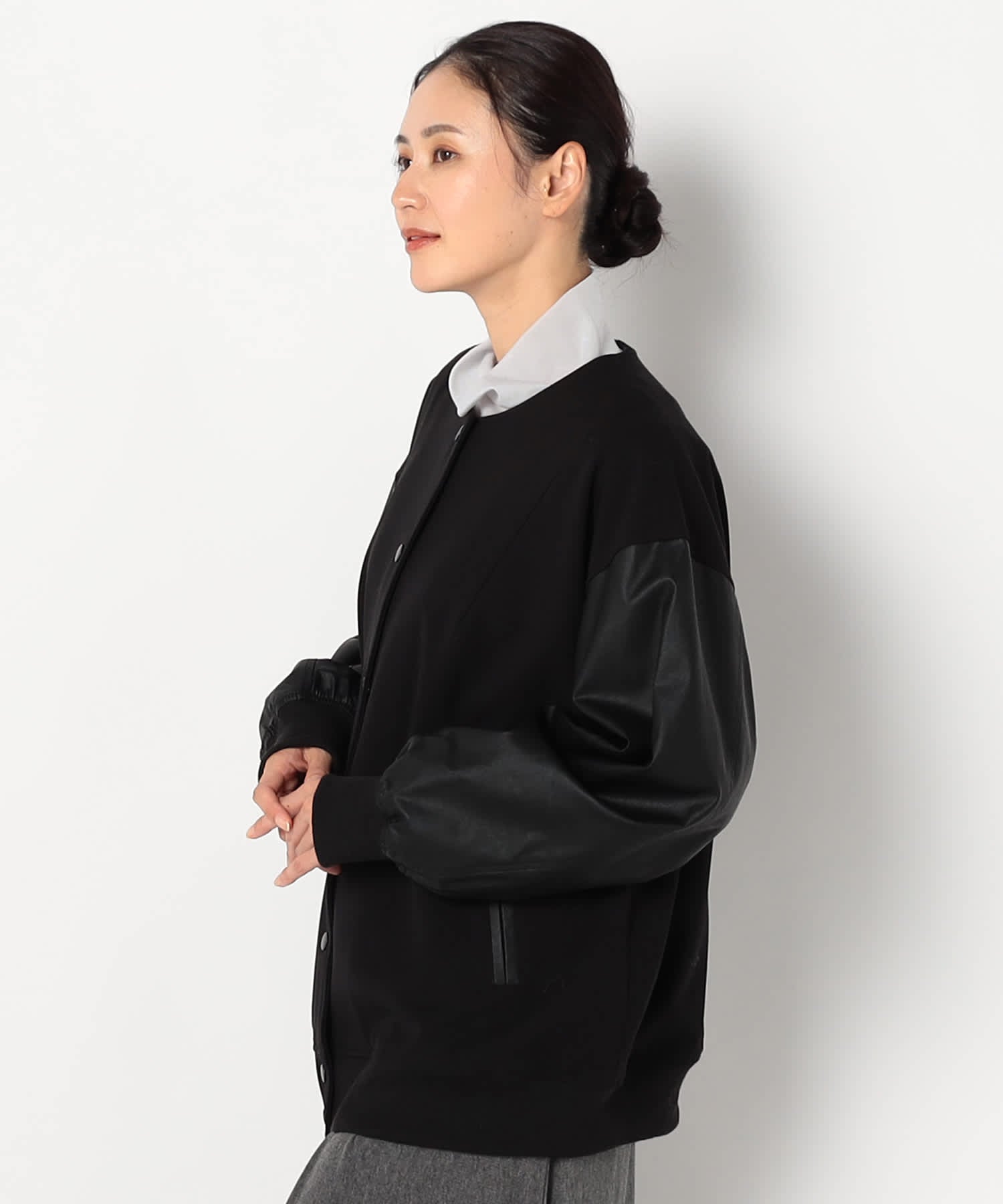 【特別価格20%OFF】レザー上品アウター