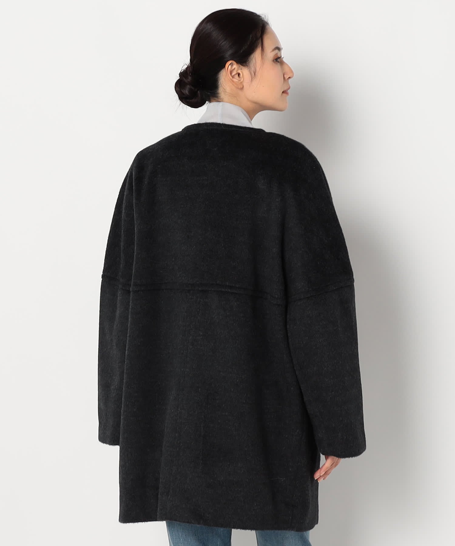 【特別価格20%OFF】ウールシンプルコート