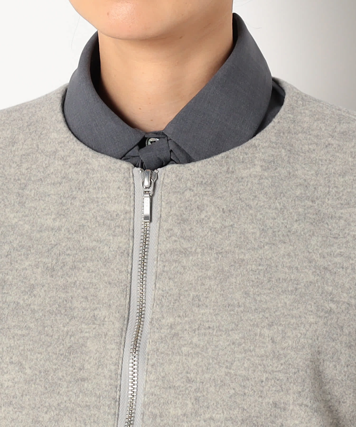 【特別価格20%OFF】シンプルジップジャケット