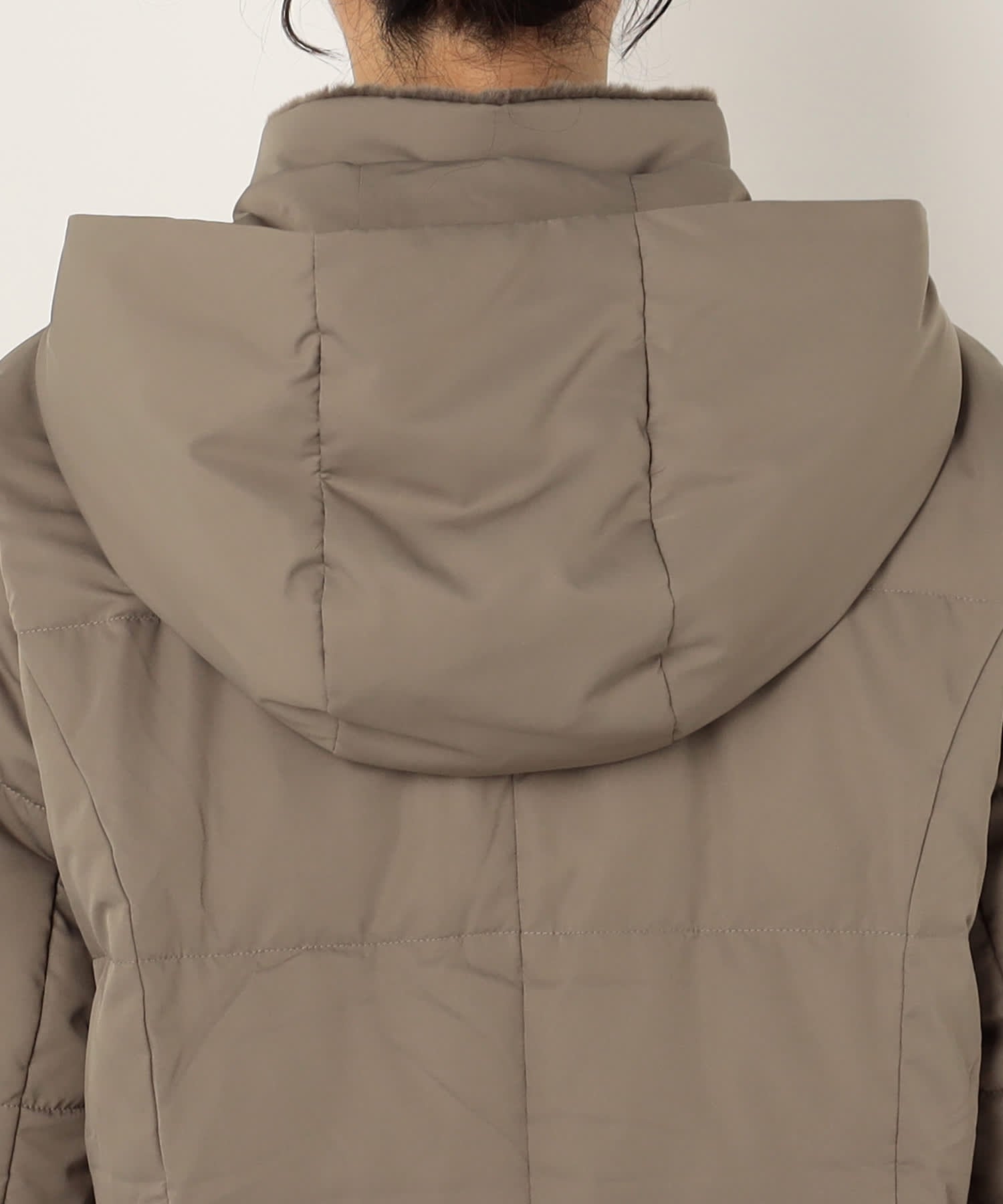 【特別価格20%OFF】ファー上品ダウンコート