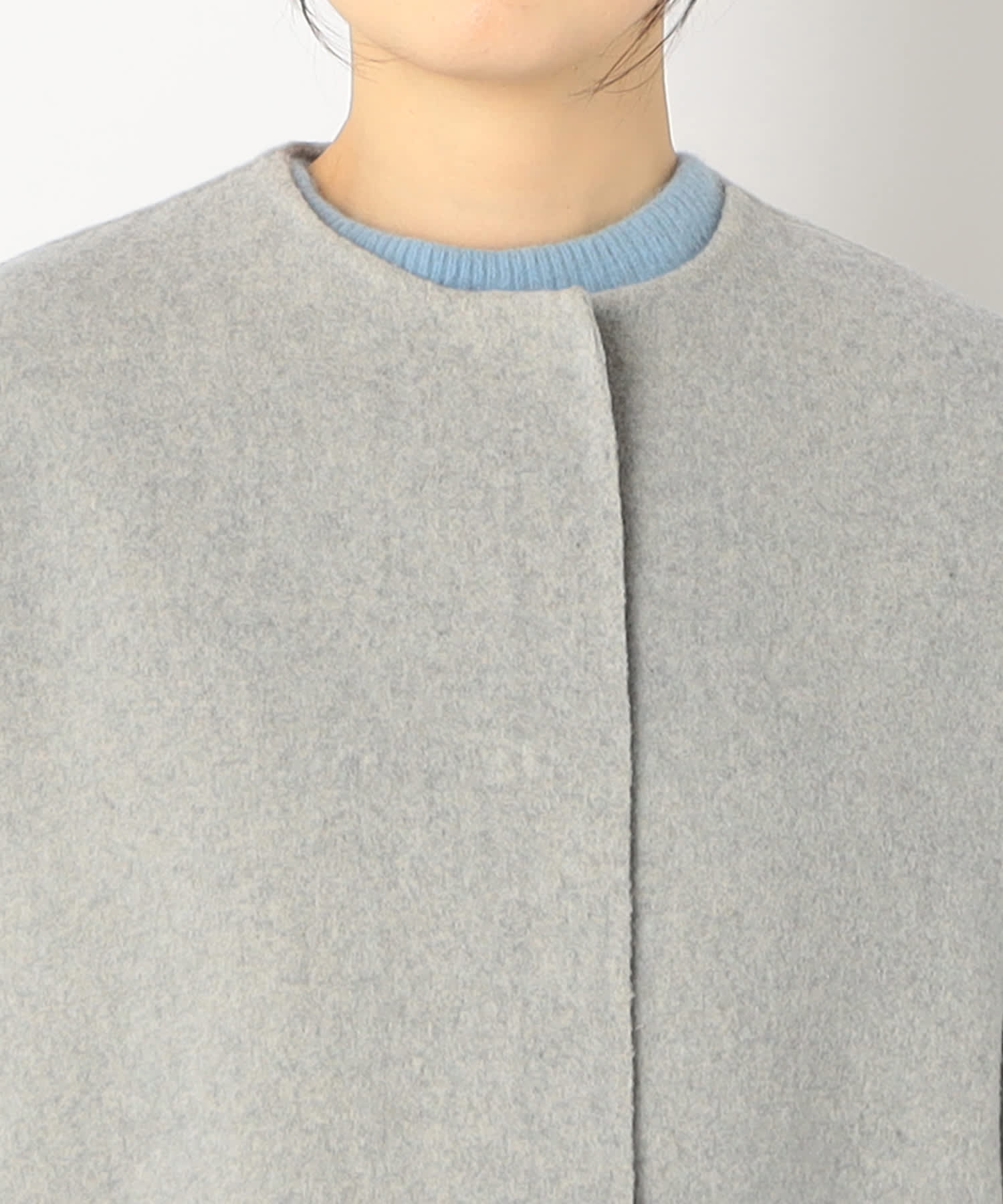 【特別価格20%OFF】ファーシンプルアウター