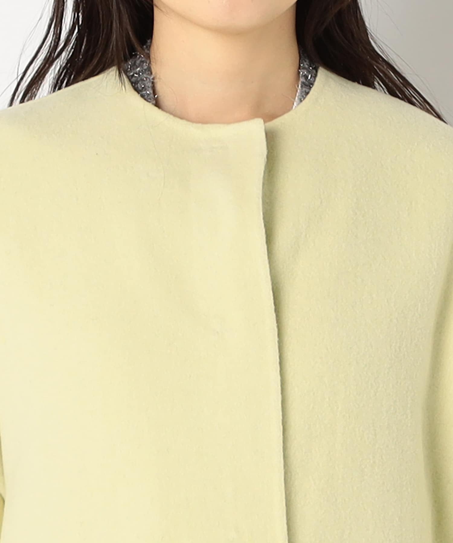 【特別価格20%OFF】ファーシンプルアウター