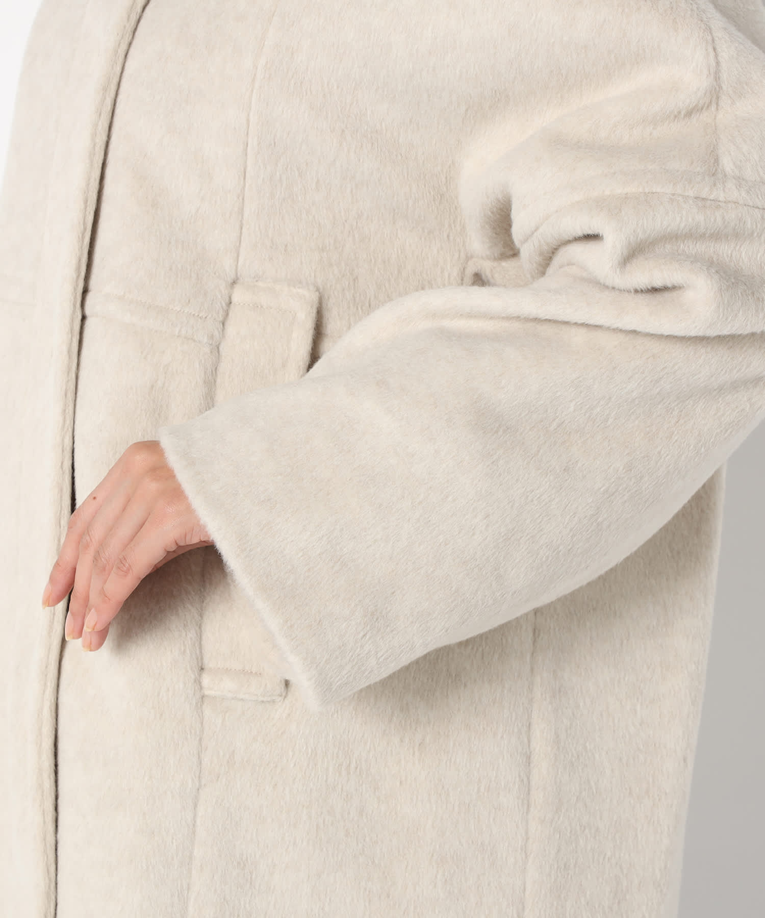 【特別価格20%OFF】ウールシンプルコート