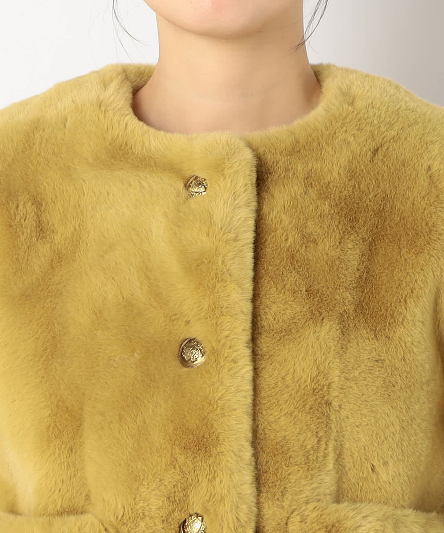 【特別価格20%OFF】ファー軽やかジャケット