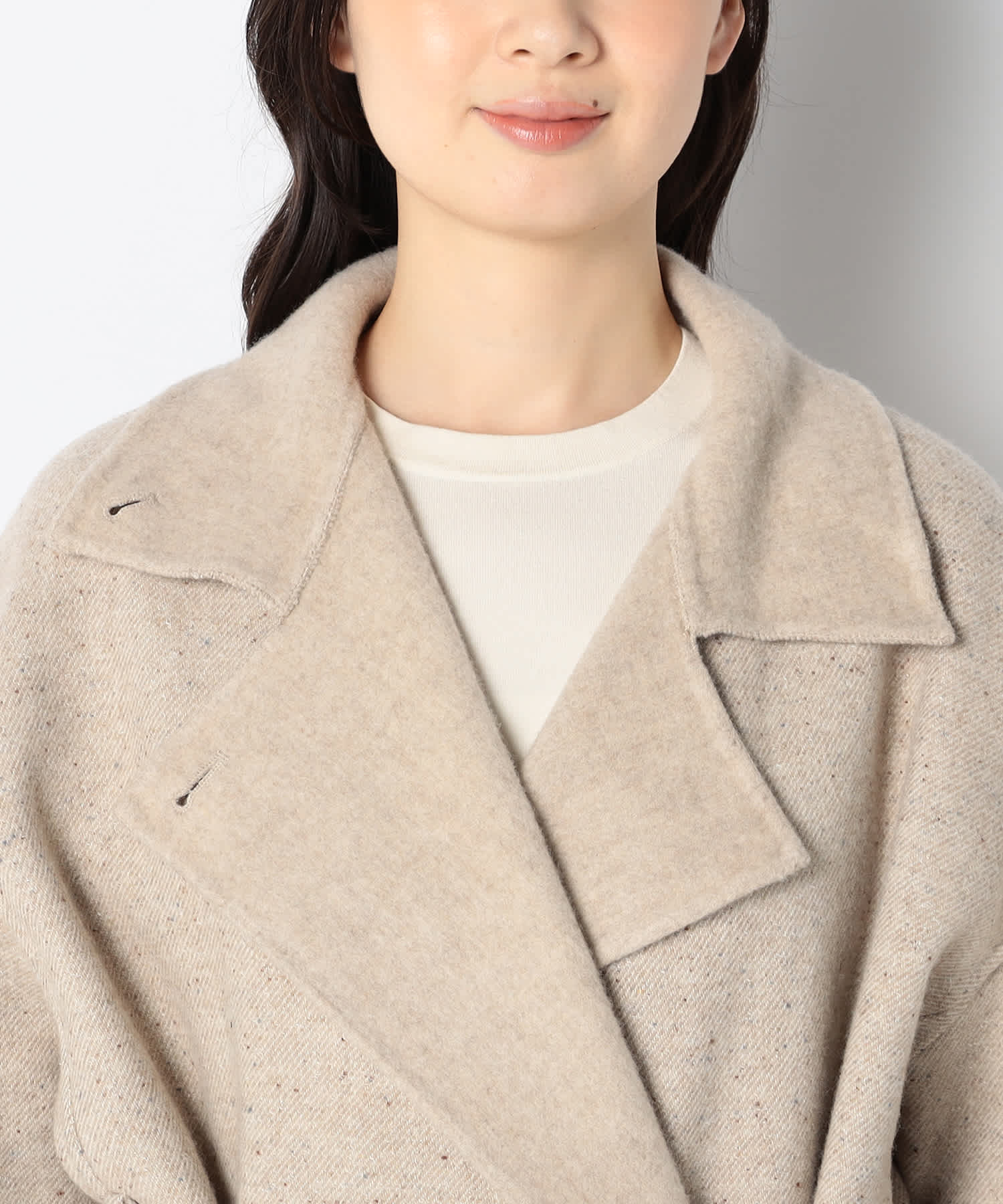 【特別価格20%OFF】ウールロングコート