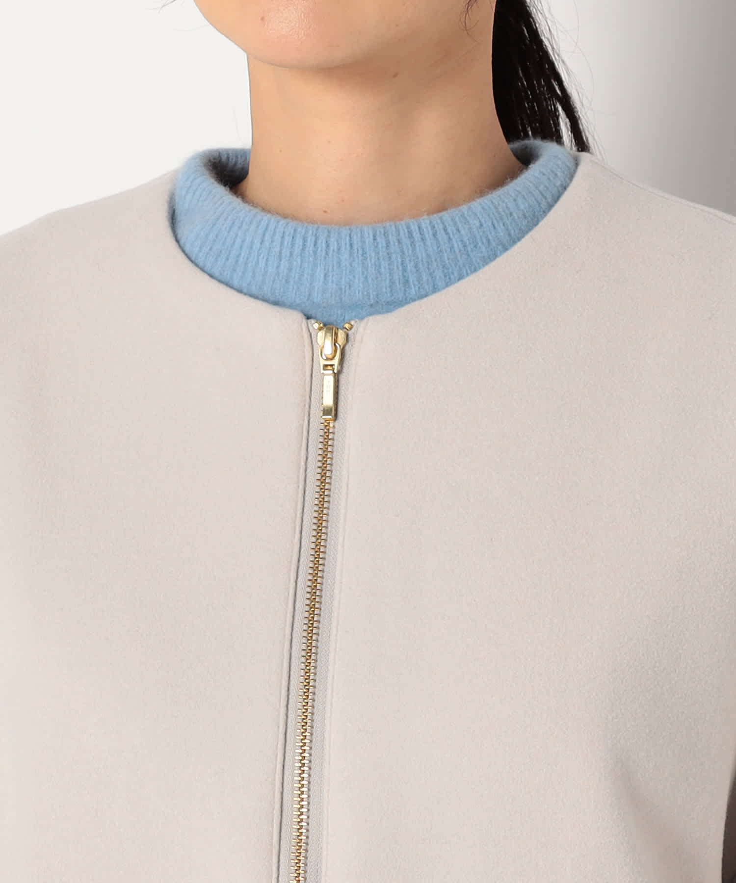 【特別価格20%OFF】シンプルジップジャケット