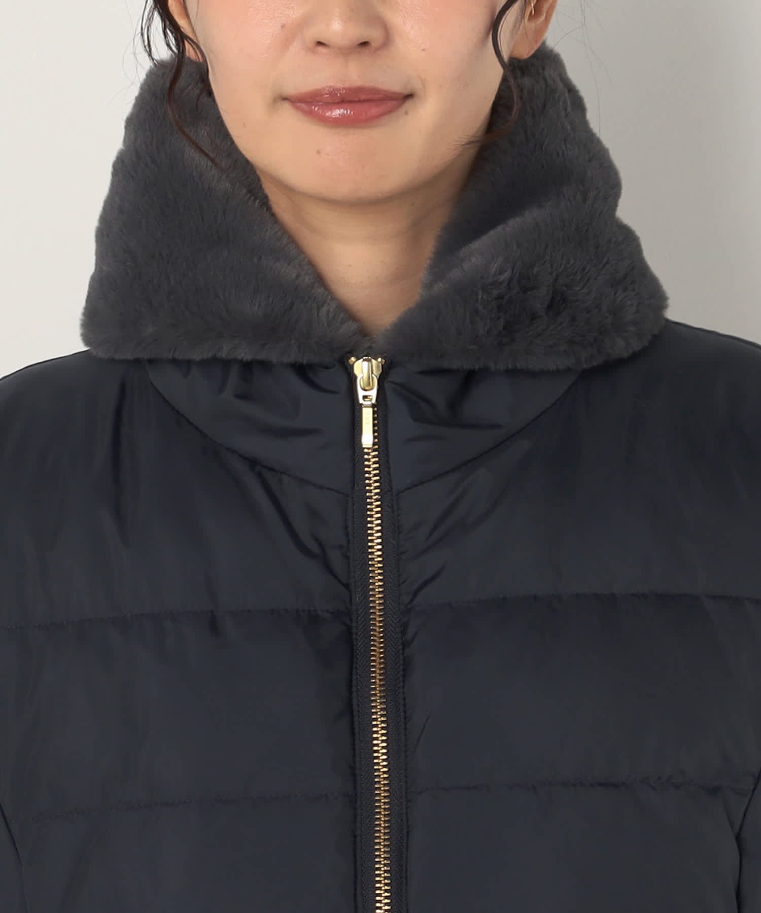 【特別価格20%OFF】ファーダウンコート