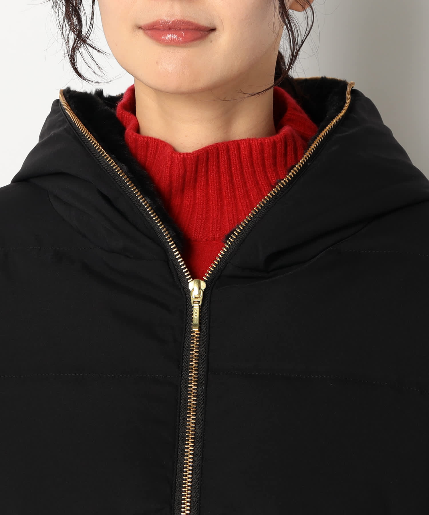 【特別価格20%OFF】シンプルなファーダウン