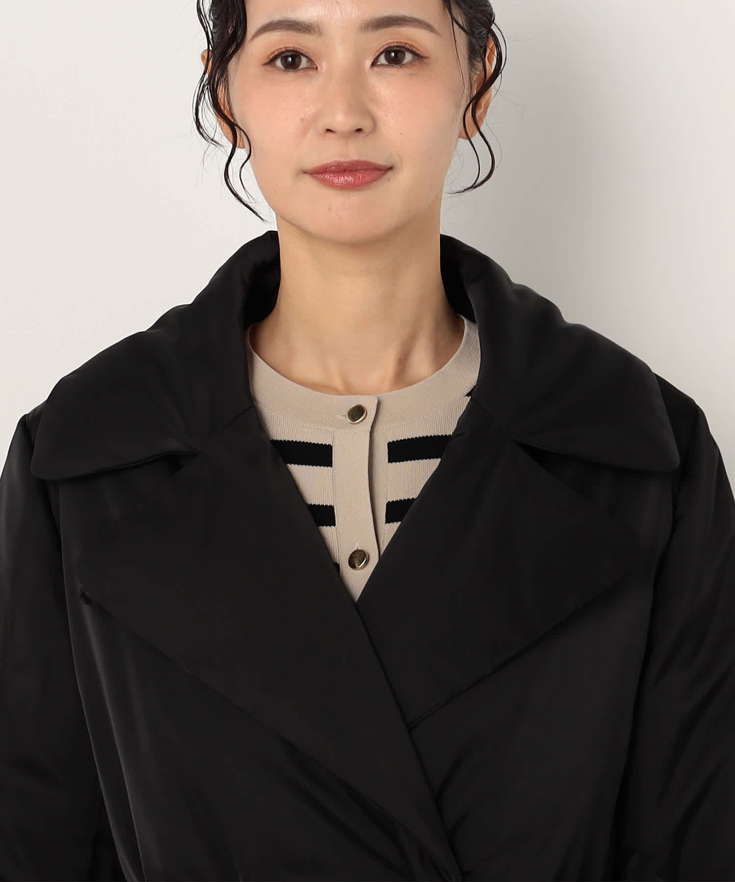 【特別価格20%OFF】エレガントシンプルトレンチコート