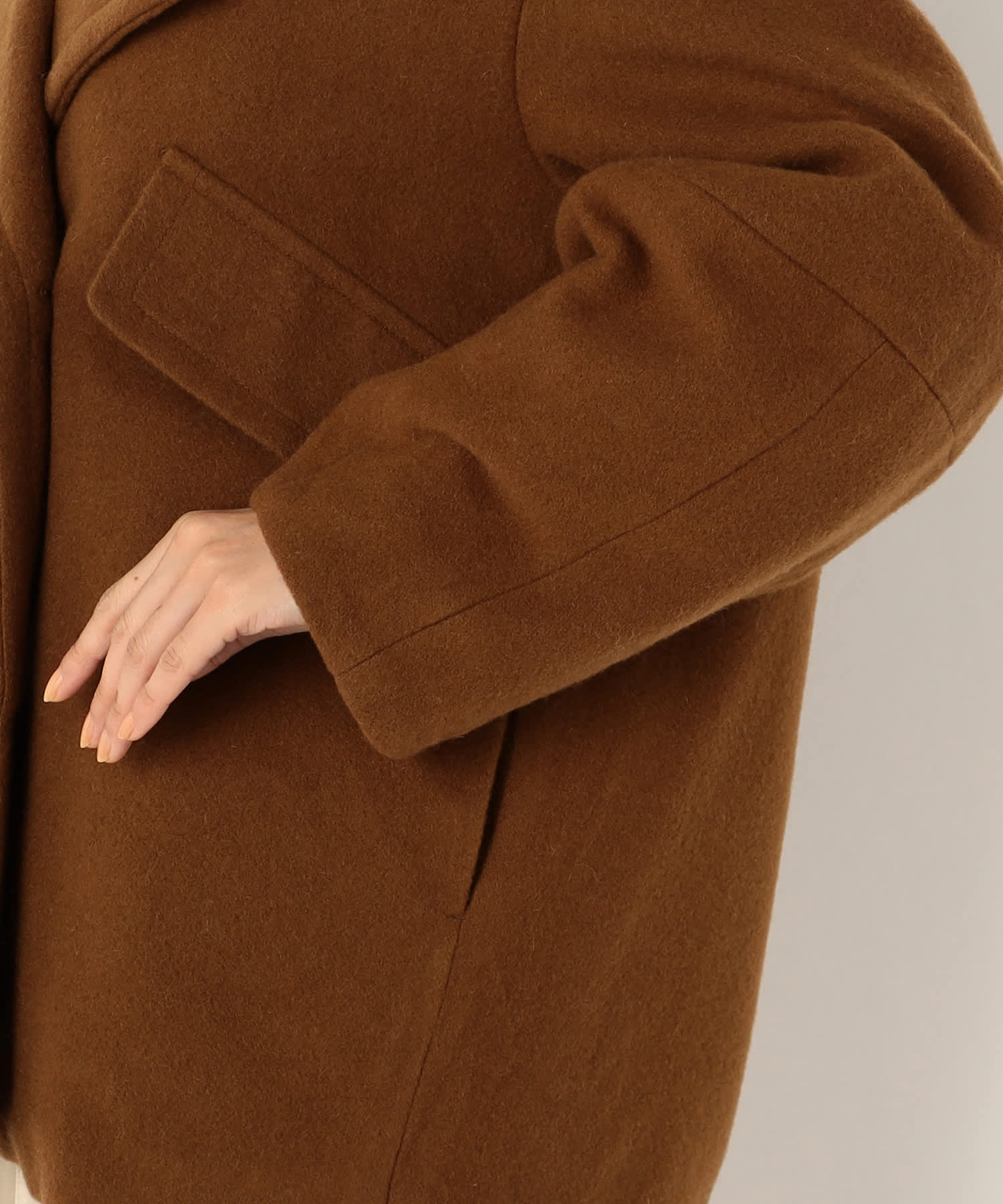 【特別価格20%OFF】レザーエレガントコート