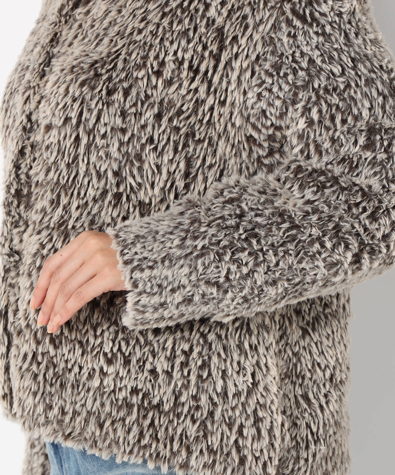 【特別価格20%OFF】ファー軽やかジャケット