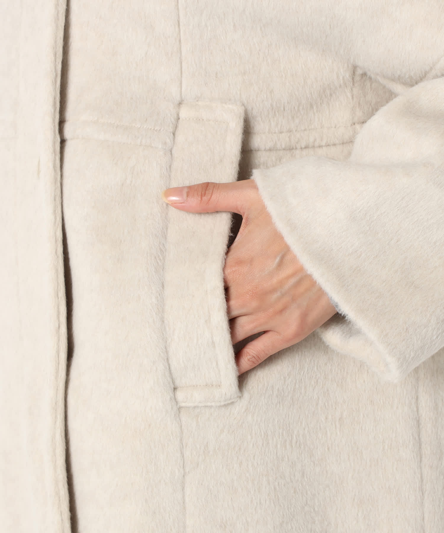 【特別価格20%OFF】ウールシンプルコート