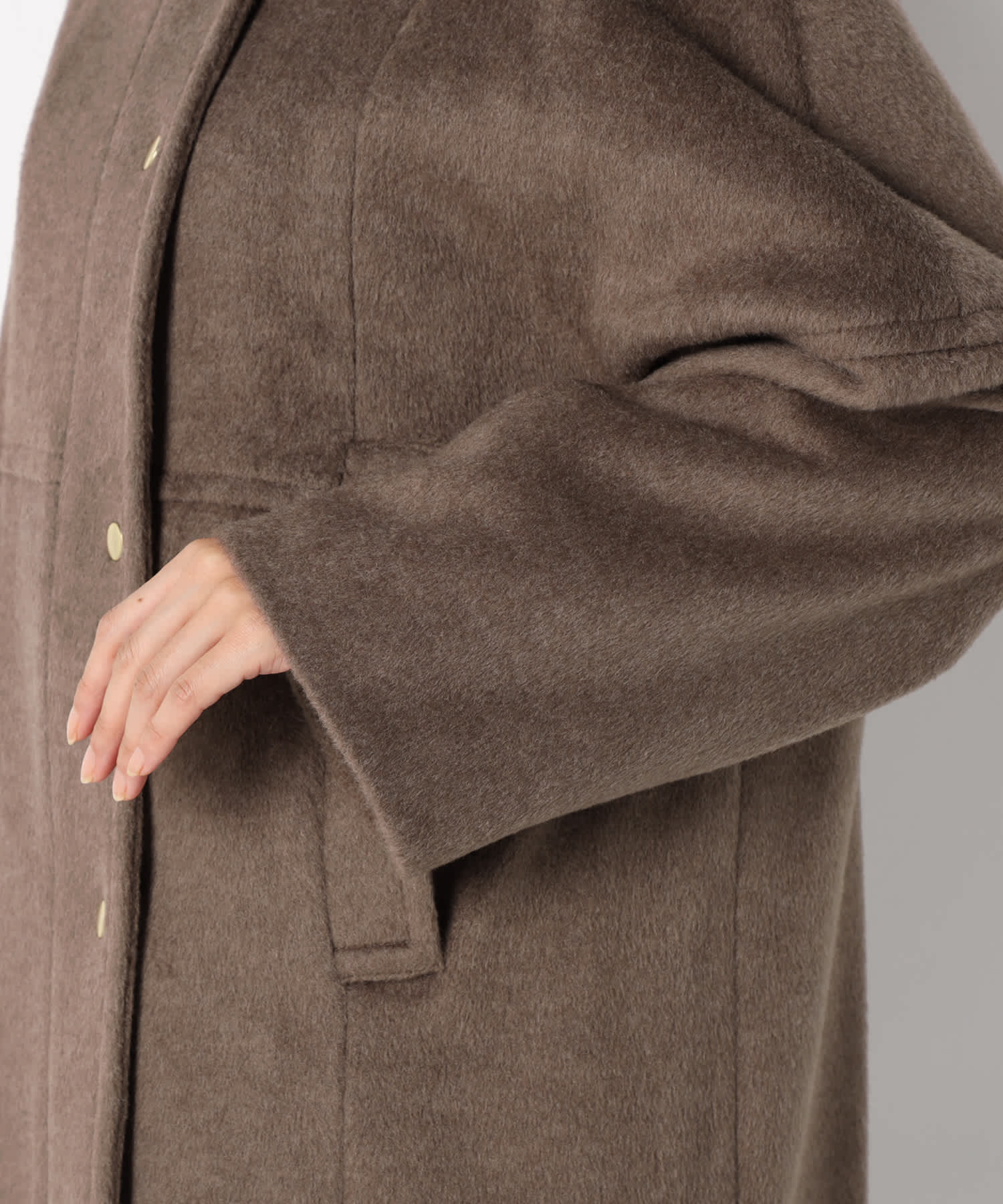 【特別価格20%OFF】ウールシンプルコート