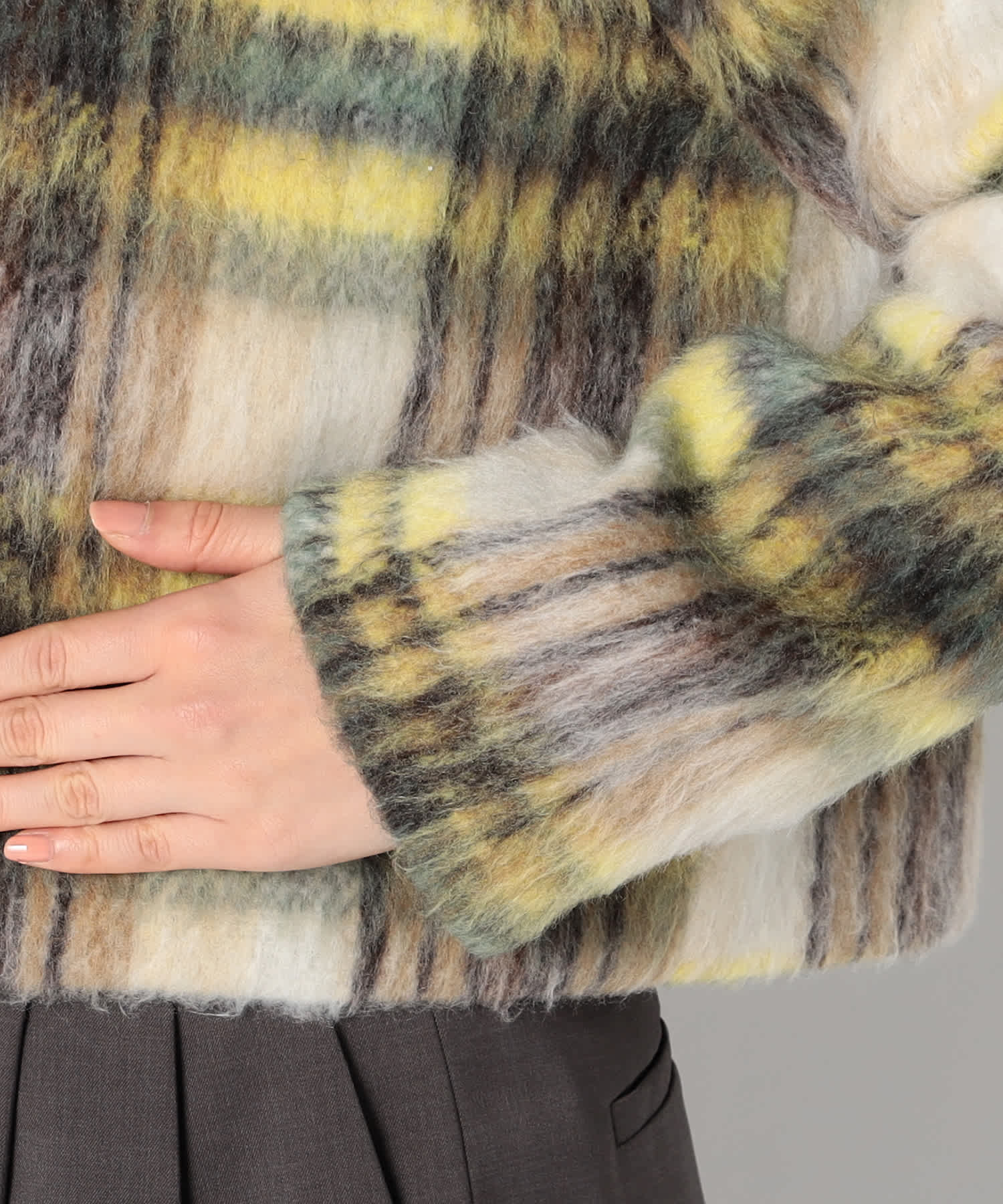 【特別価格20%OFF】ファー上品ジャケット