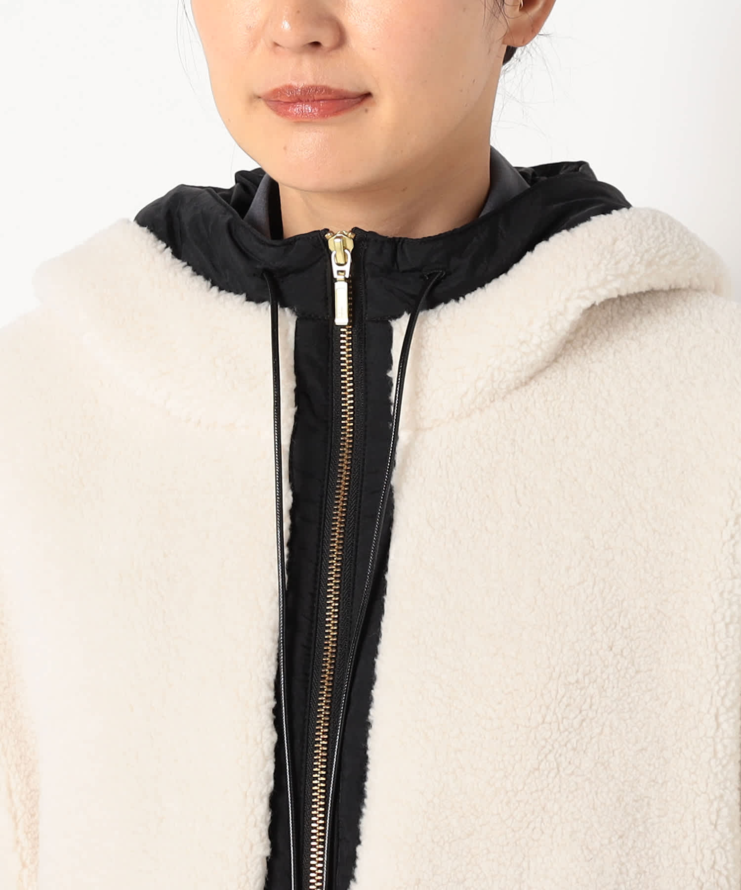 【特別価格20%OFF】ボアフードジャケット