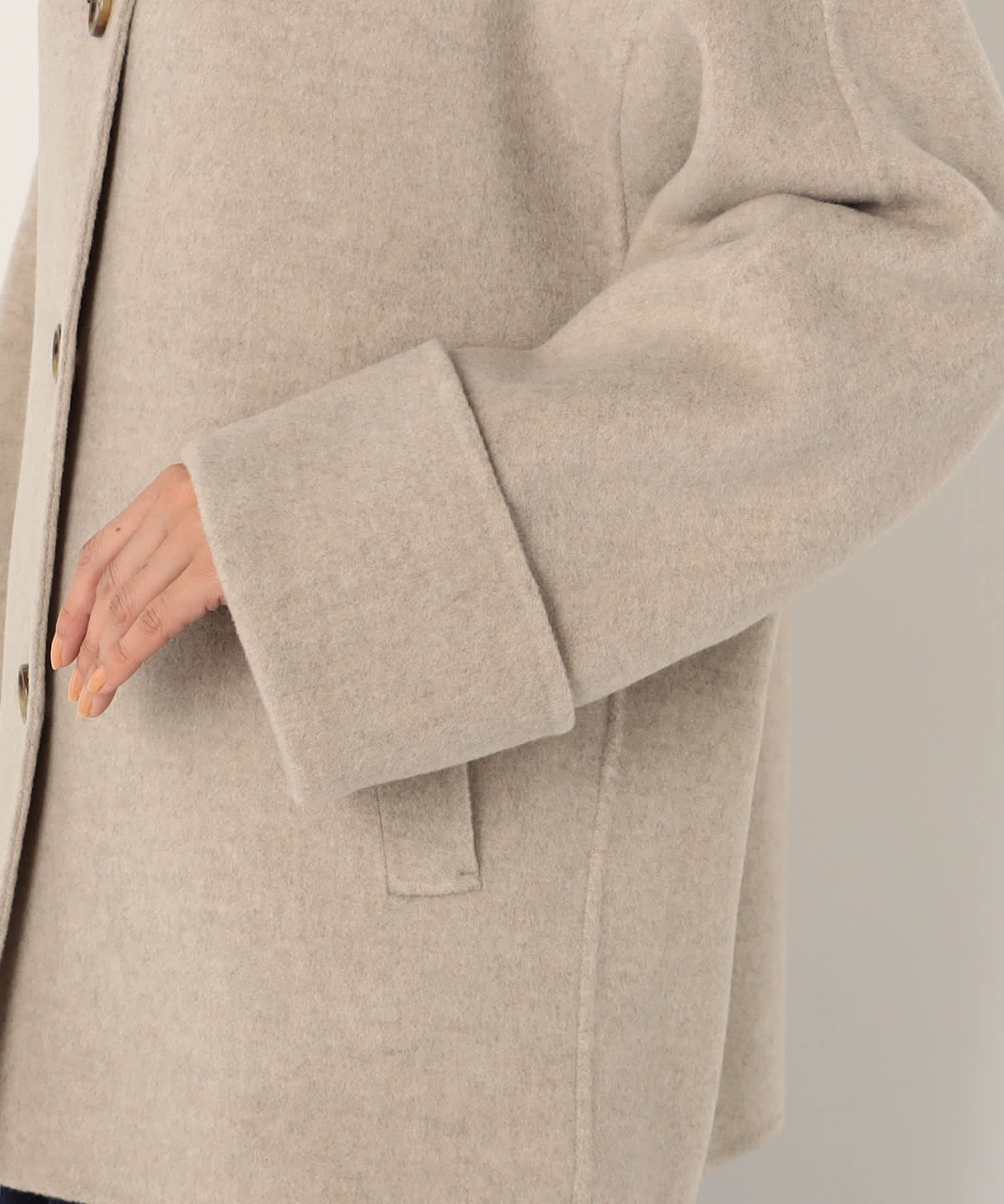 【特別価格20%OFF】ウールエレガントコート