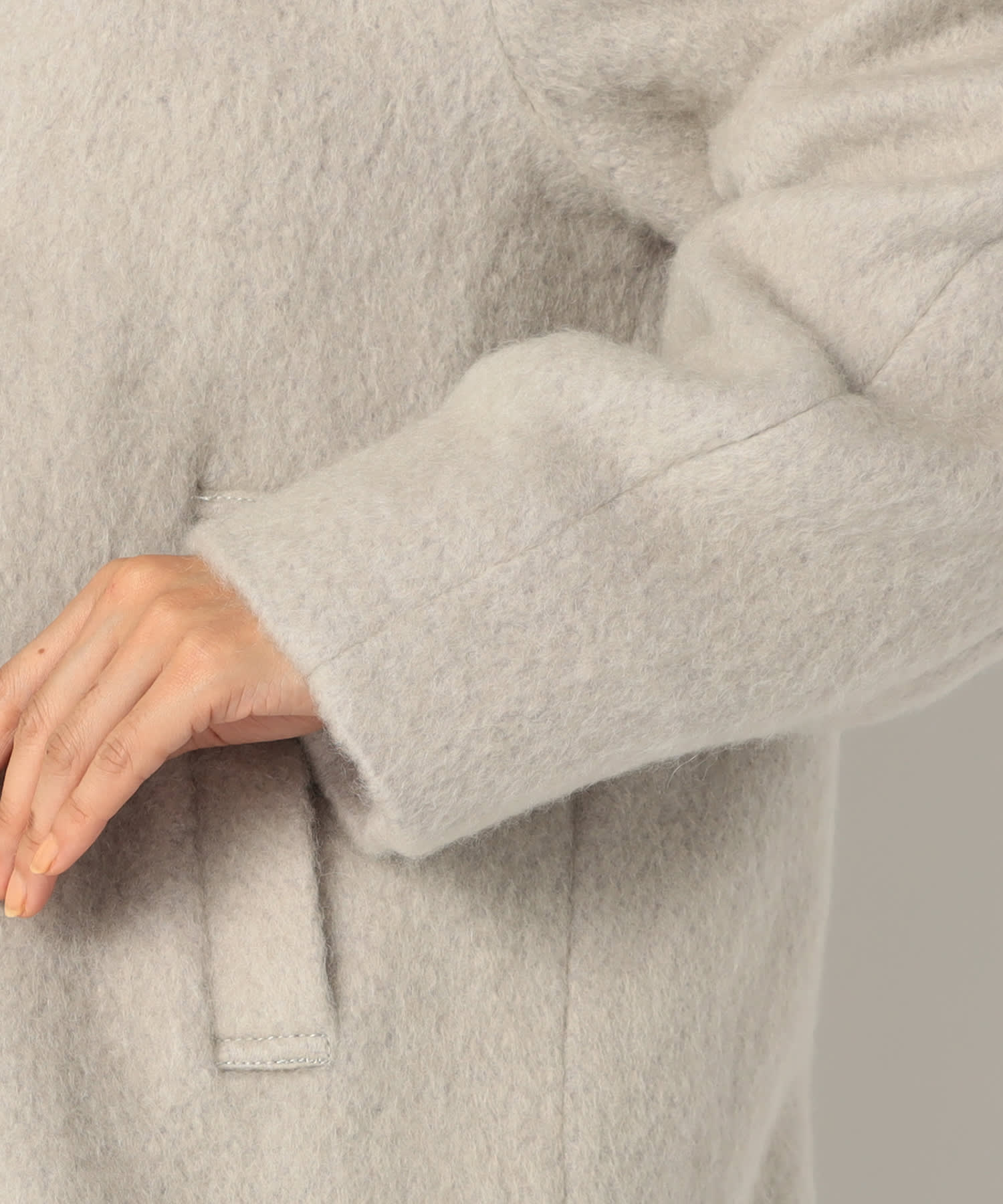 【特別価格20%OFF】ウールシンプルコート