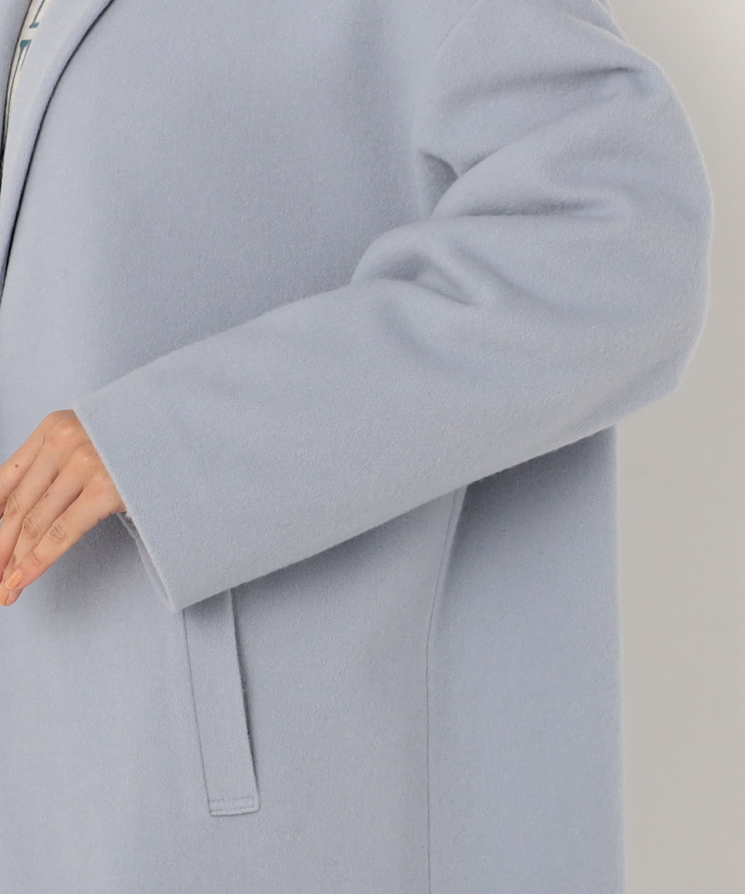 【特別価格20%OFF】シンプルゆるロングコート