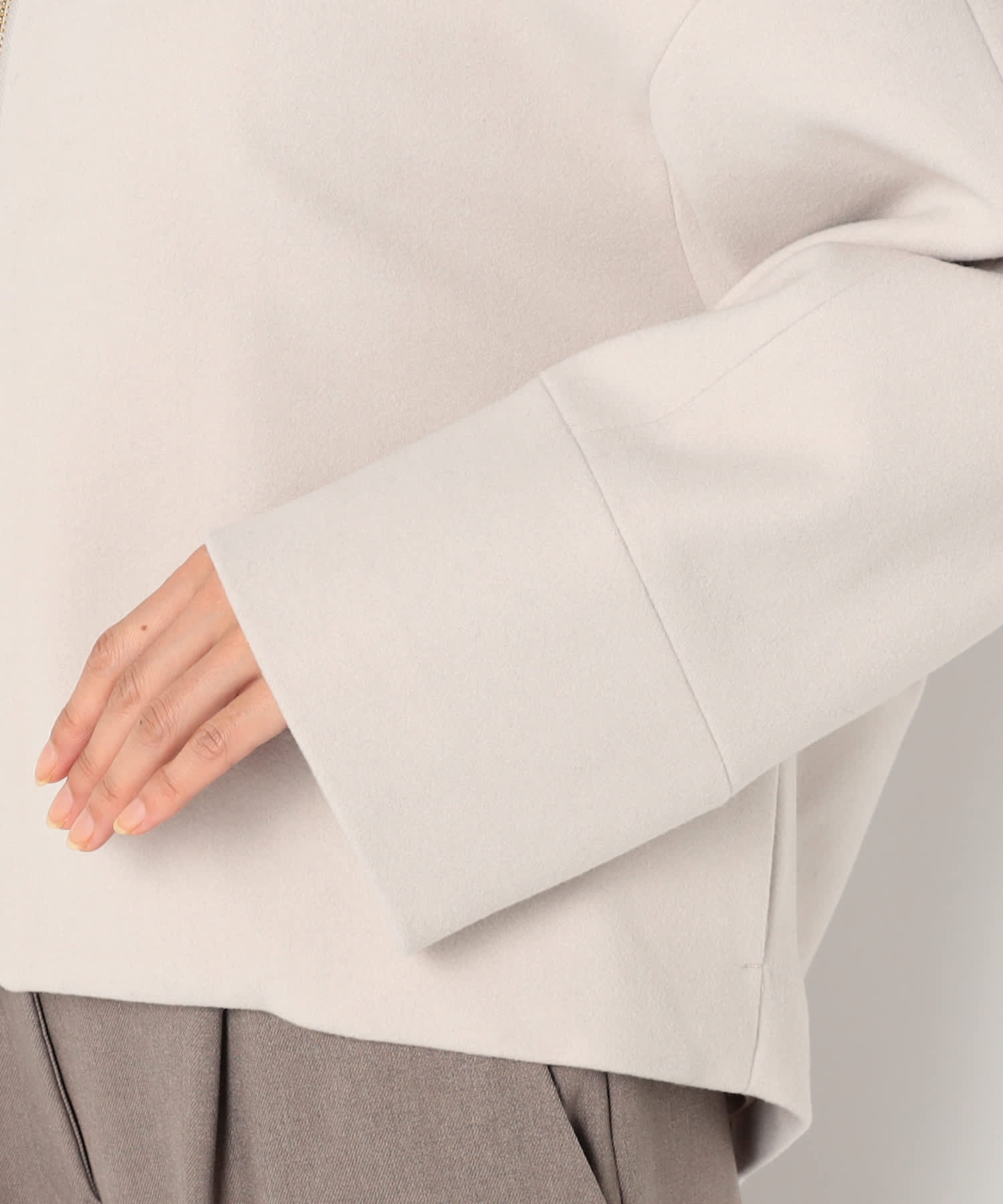 【特別価格20%OFF】シンプルジップジャケット