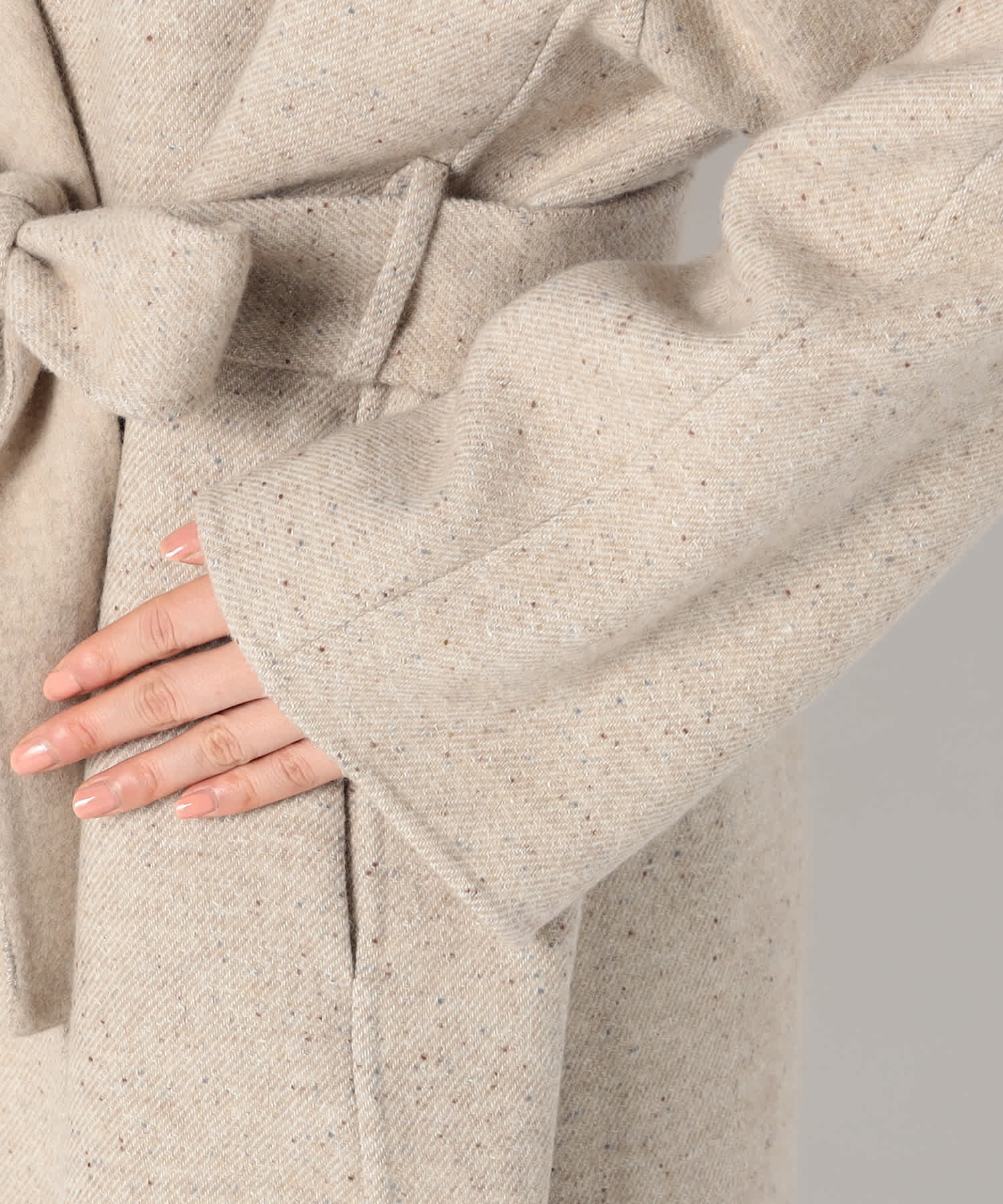 【特別価格20%OFF】ウールロングコート