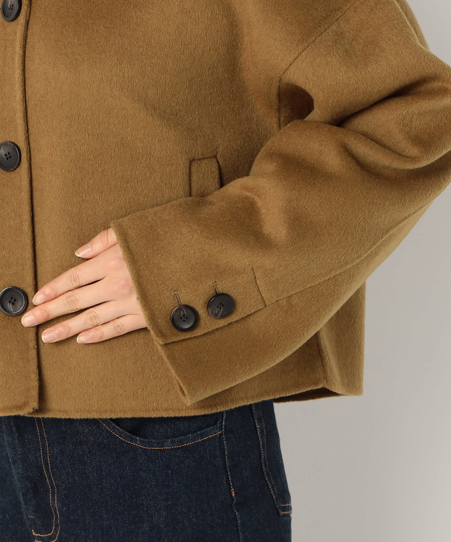 【特別価格20%OFF】ファーウールコート