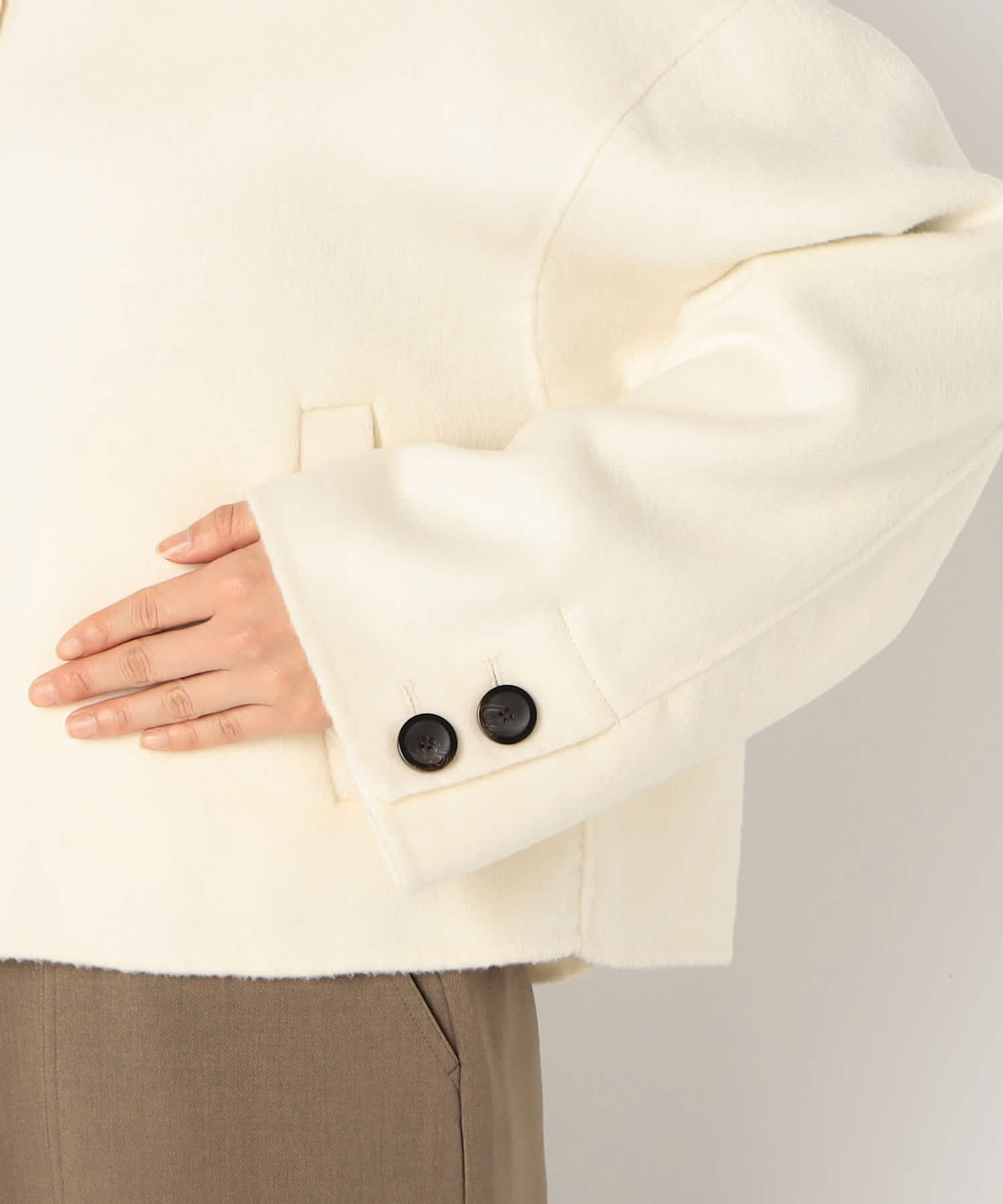 【特別価格20%OFF】ファーウールコート